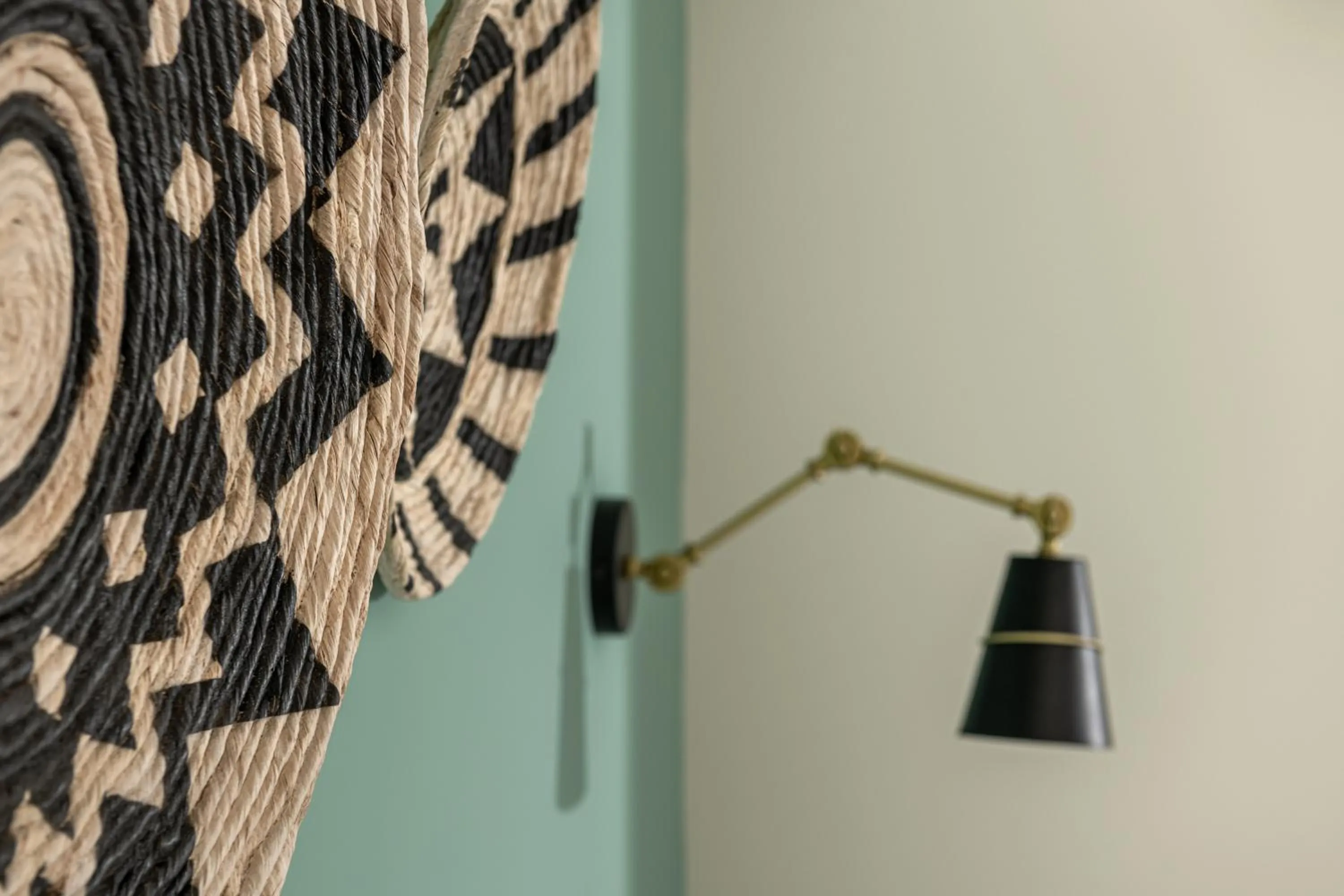 Decorative detail in The Olive Yard