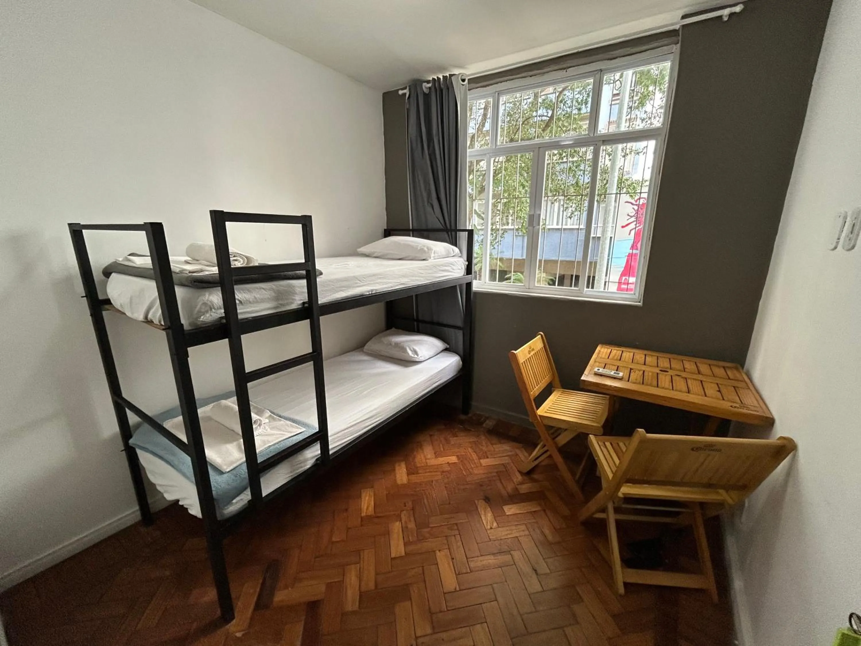 Bed in El Misti Suites Copacabana