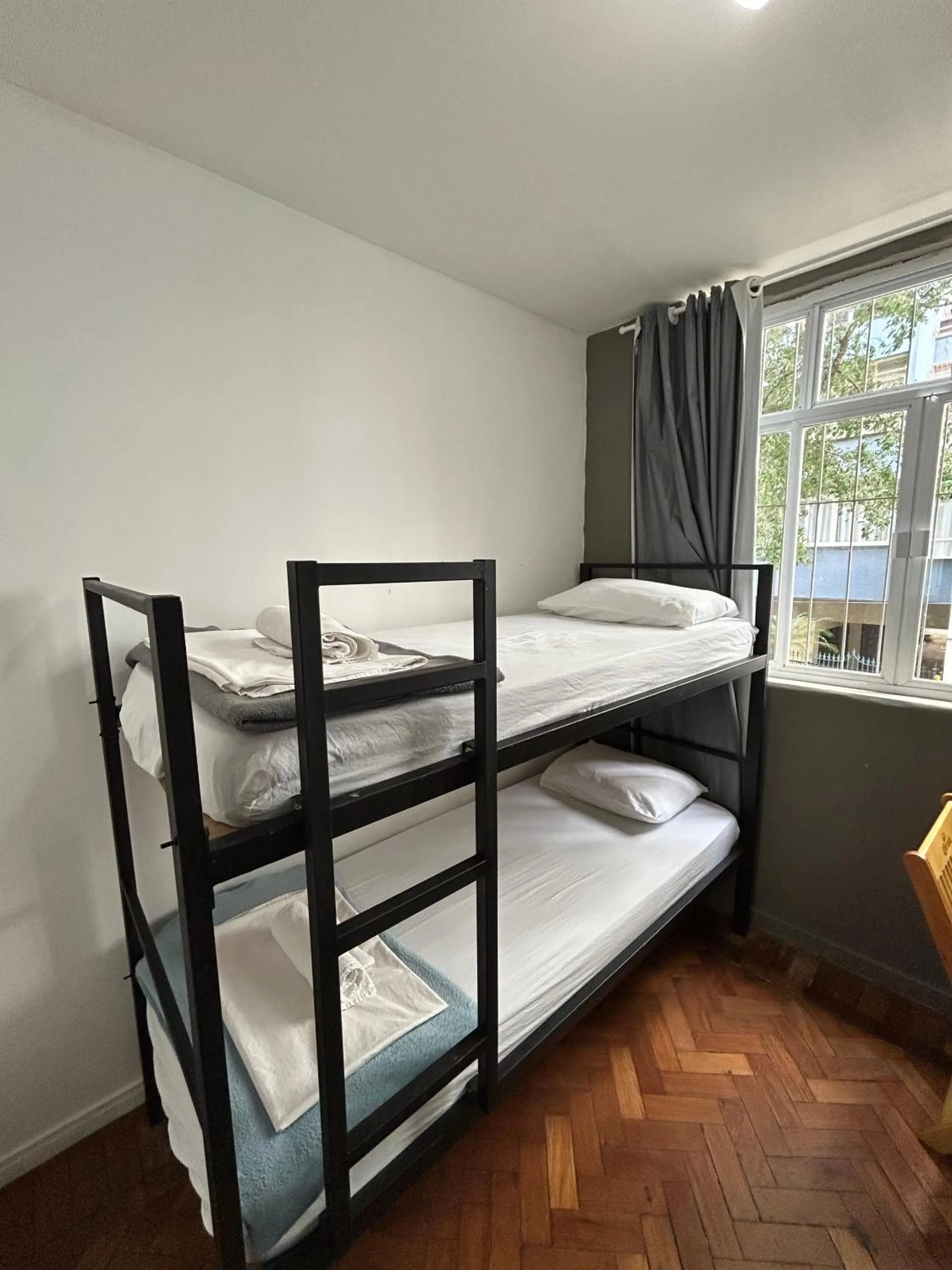 Bed in El Misti Suites Copacabana