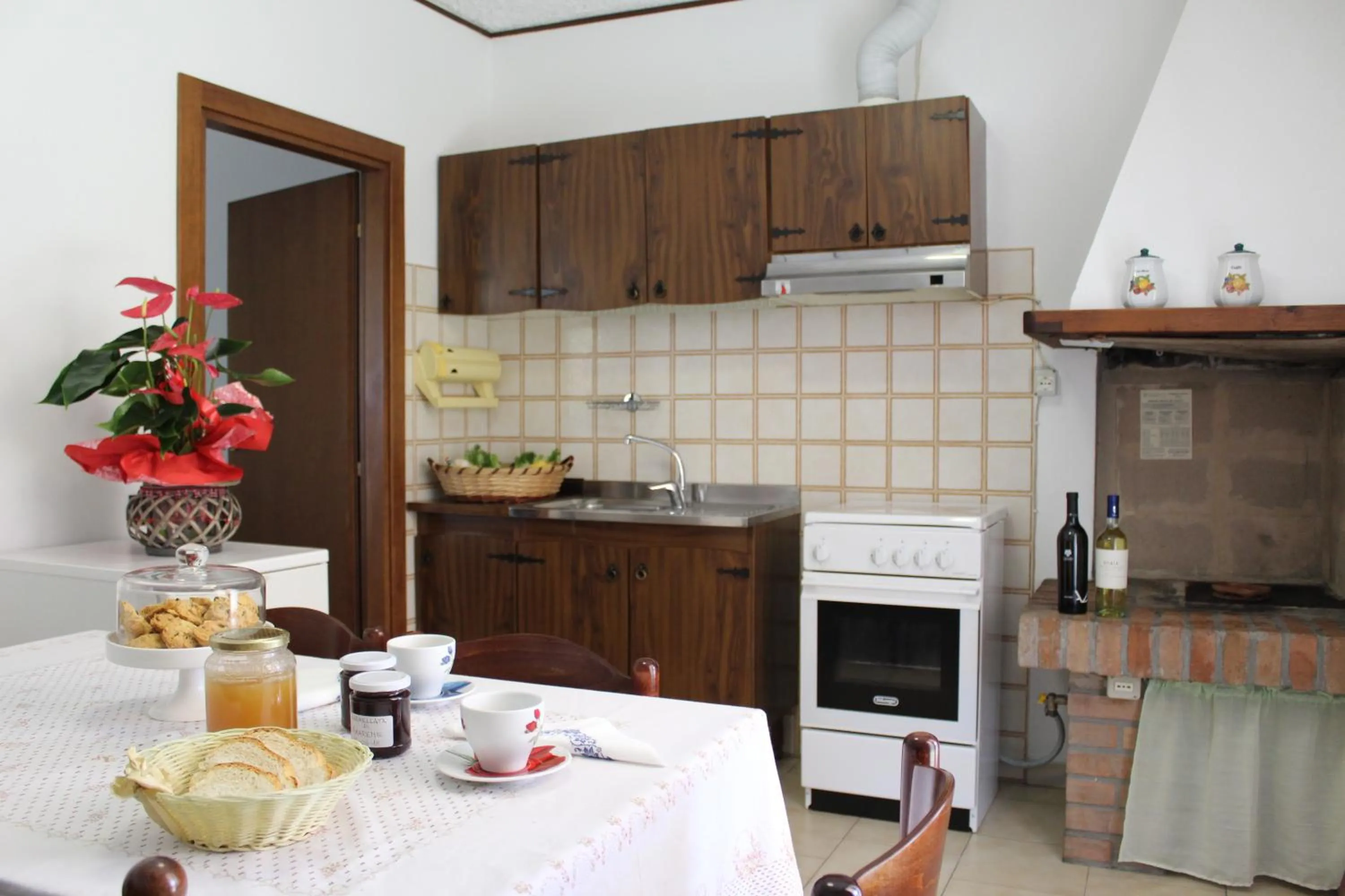 Kitchen or kitchenette in Agriturismo I Portici