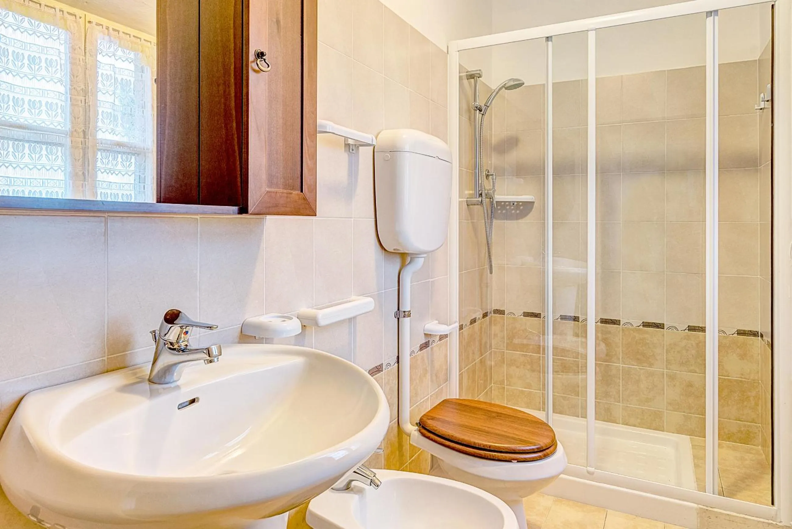 Bathroom in Agriturismo I Portici