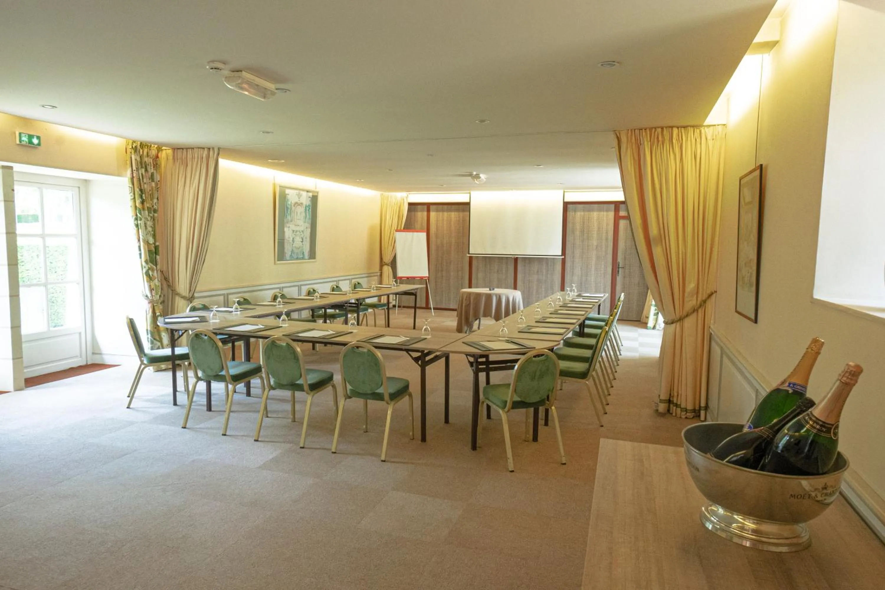 Seating area in Château De Noirieux