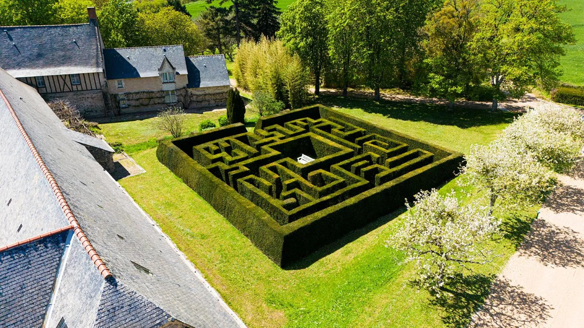 Garden in Château De Noirieux