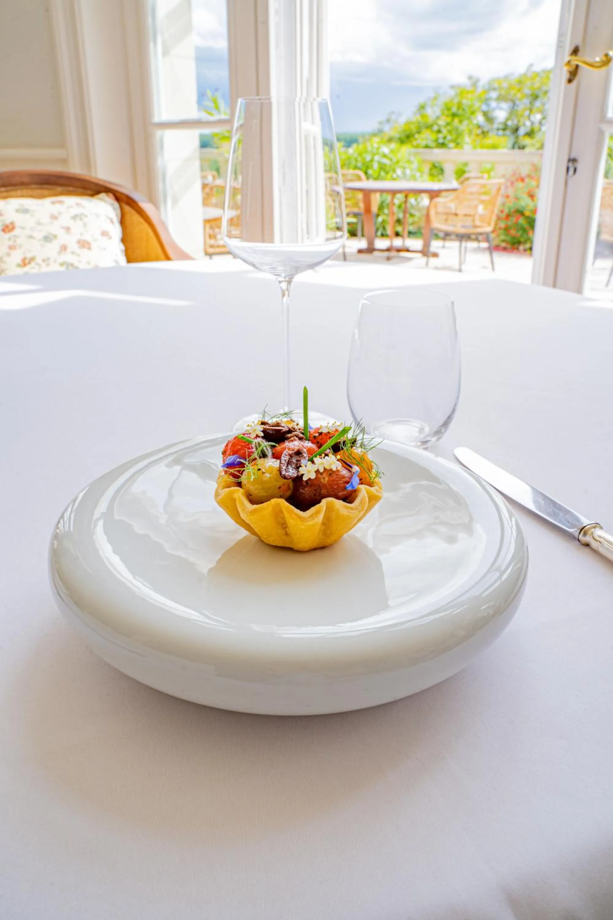 Restaurant/places to eat in Château De Noirieux