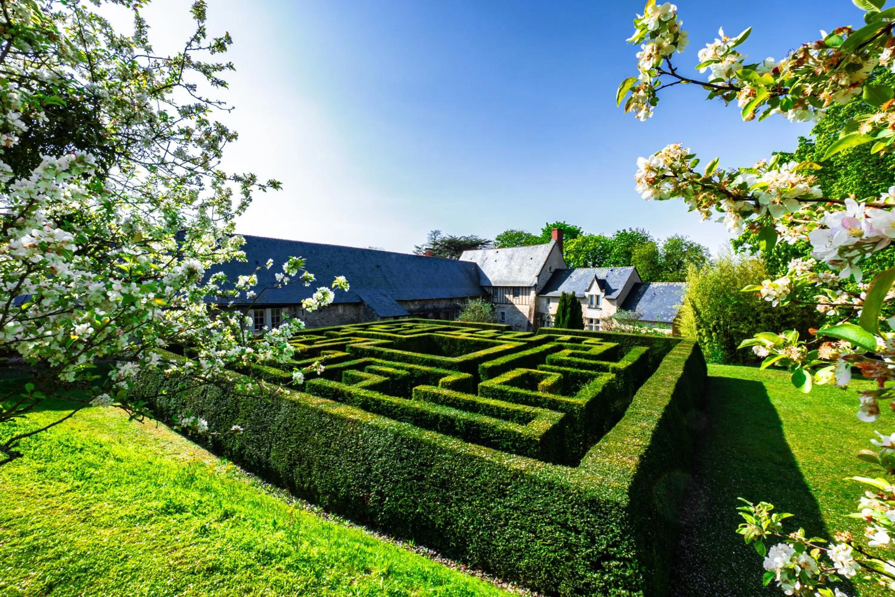 Spring in Château De Noirieux