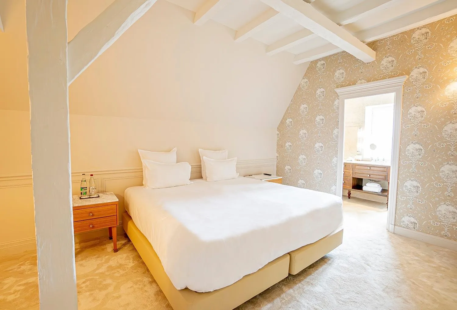 Bed in Château De Noirieux