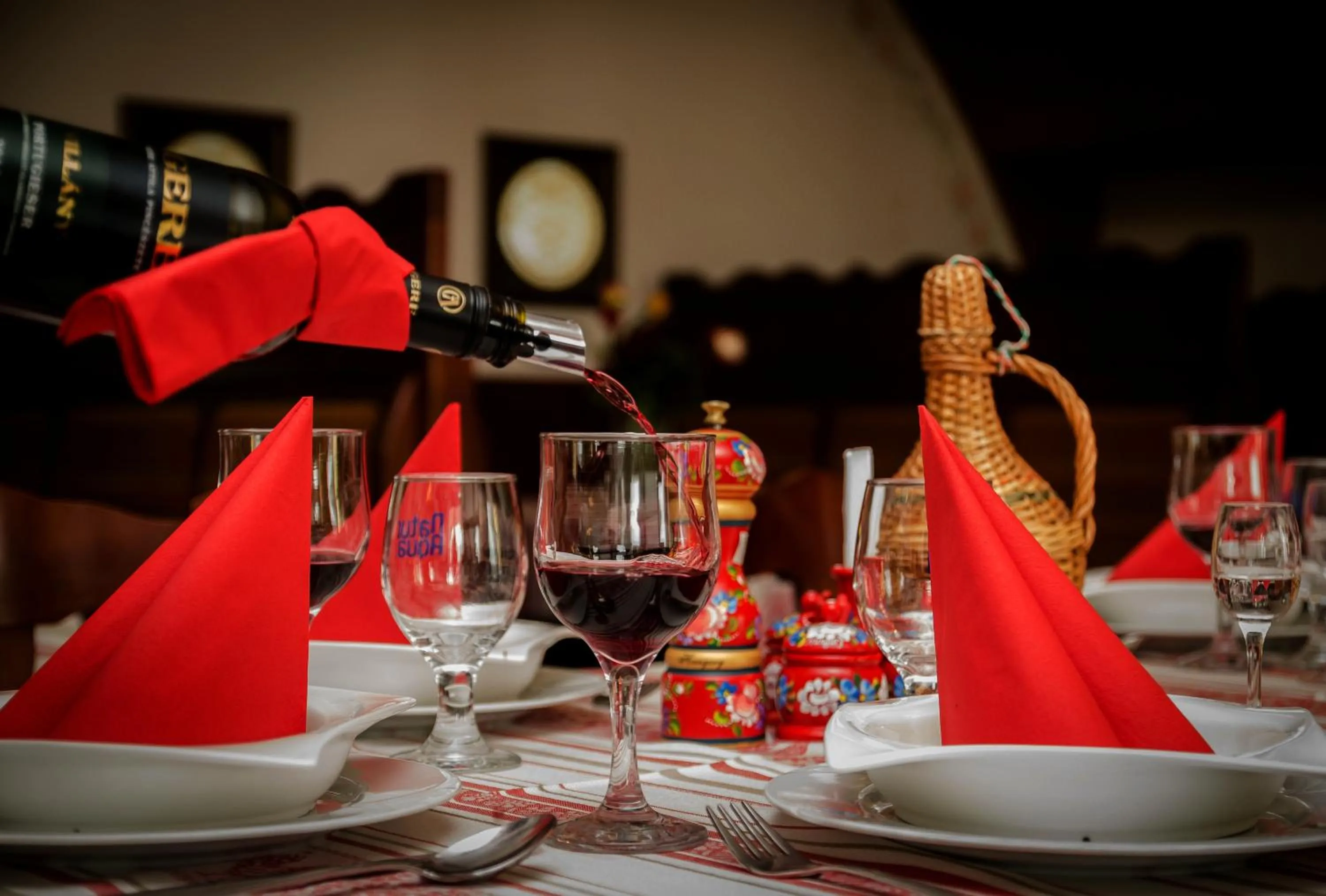 Alcoholic drinks in Hotel Rózsa Csárda