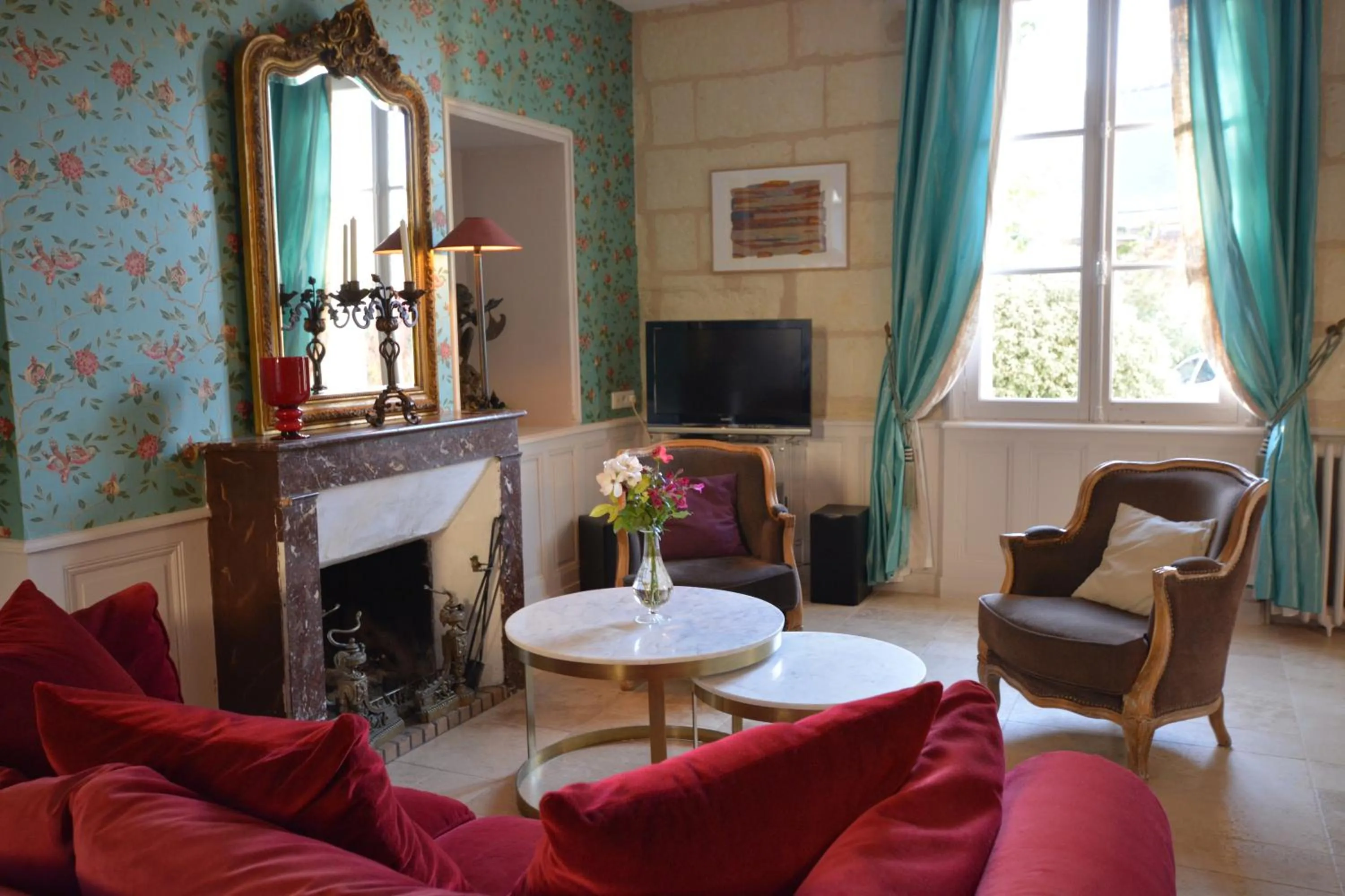 Living room in La Pénesais