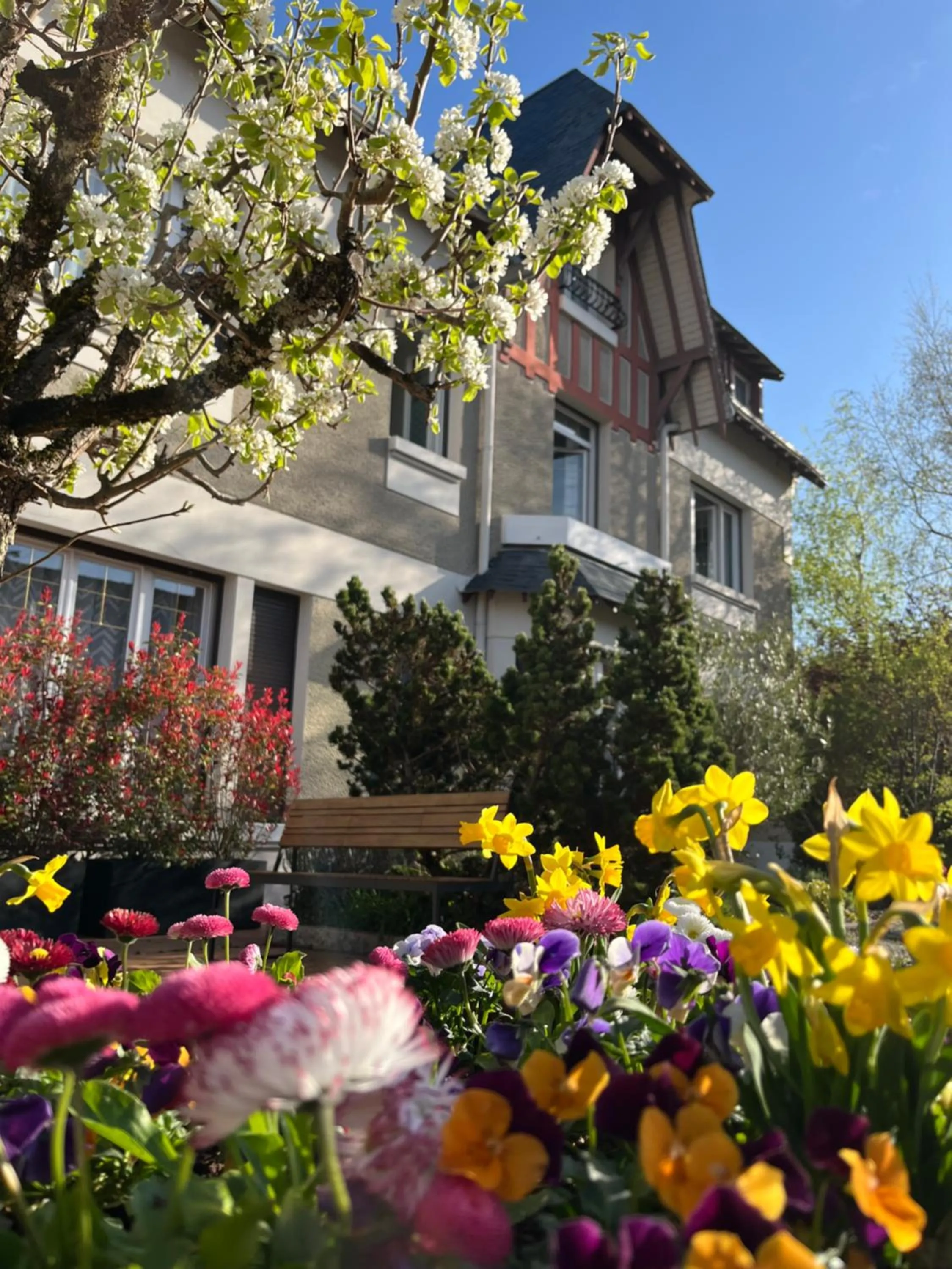 Property building in Logis Hôtel Le Saint Florent