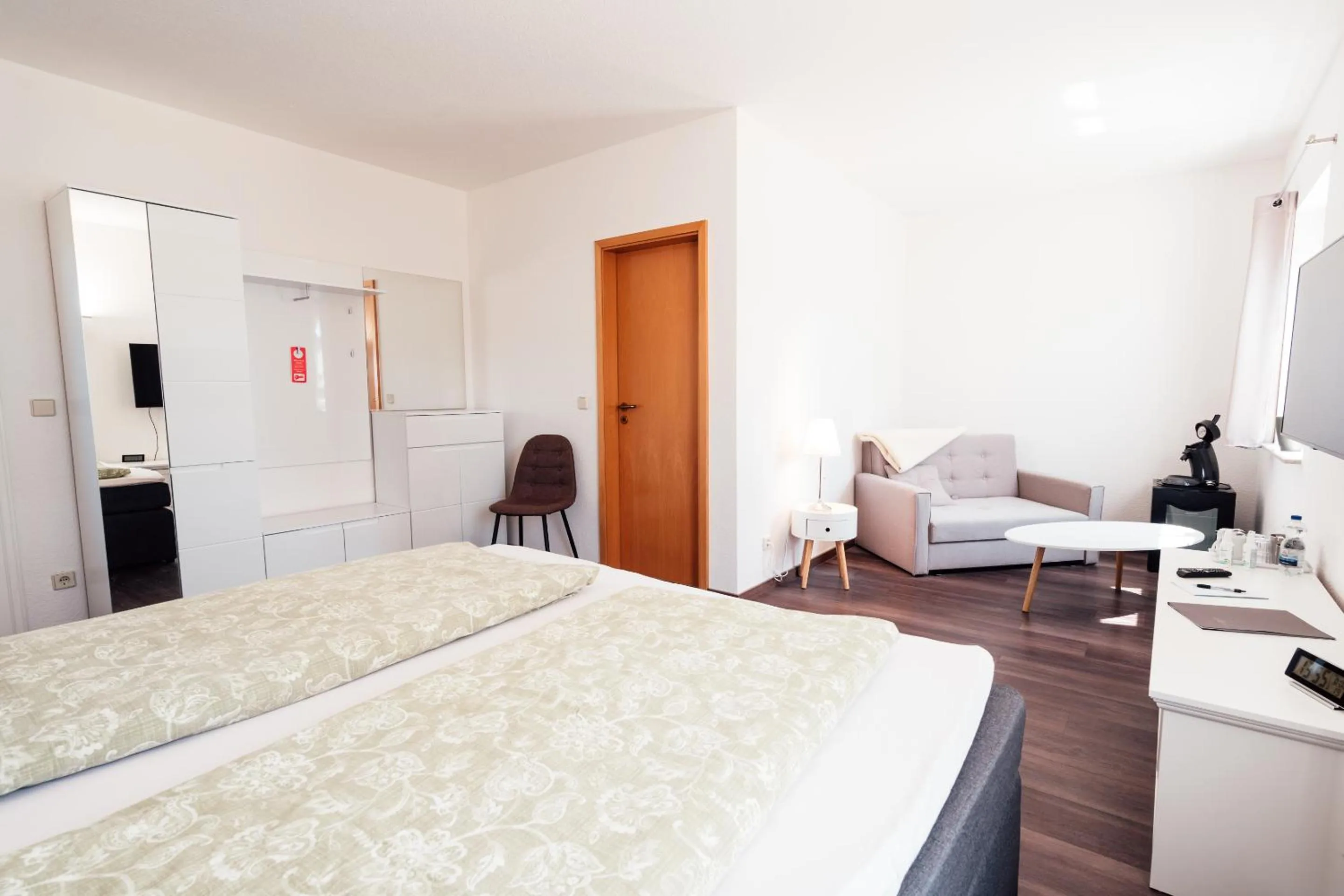 Bedroom, Bed in Landhauspension Rank