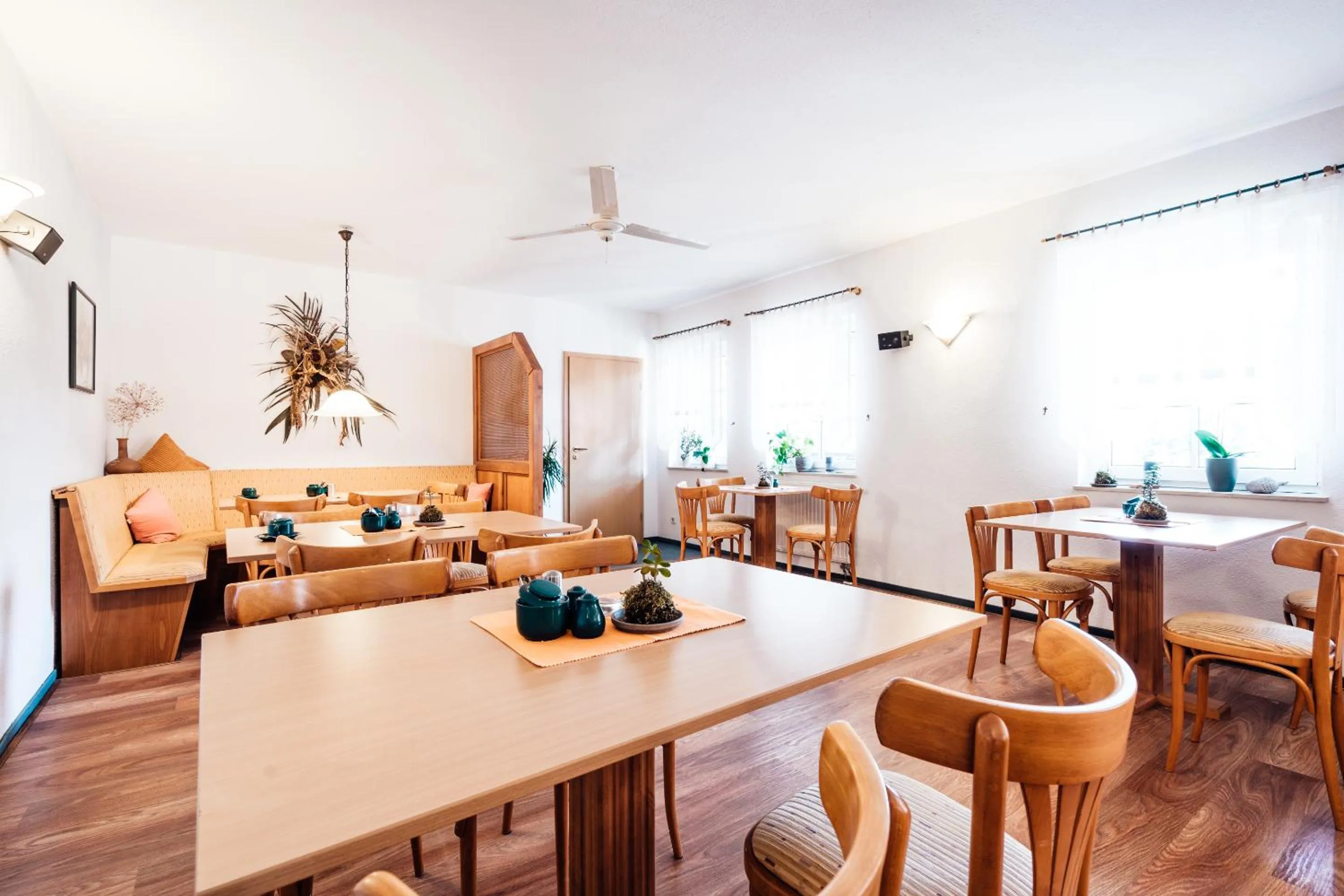 Dining area in Landhauspension Rank