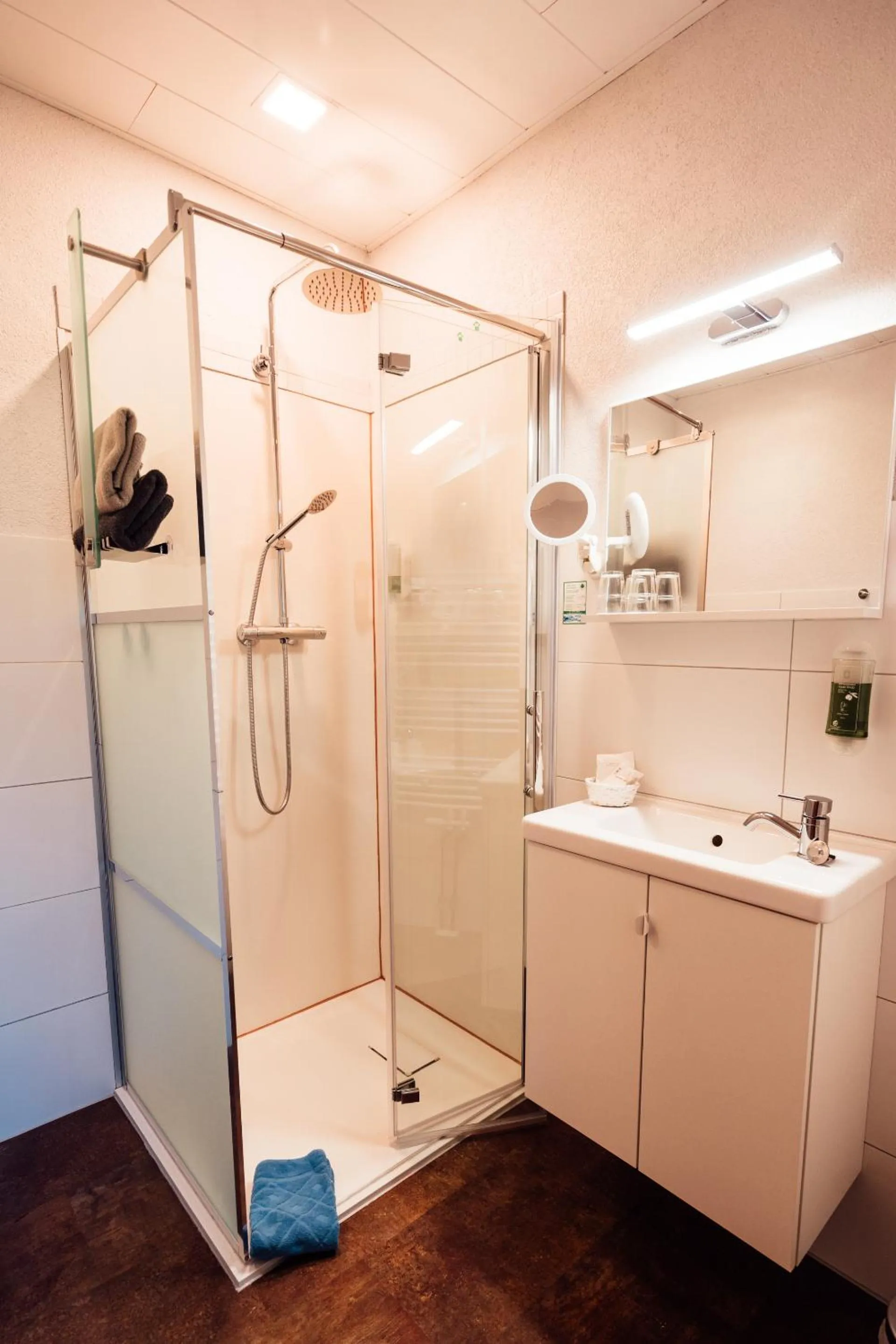 Bathroom in Landhauspension Rank