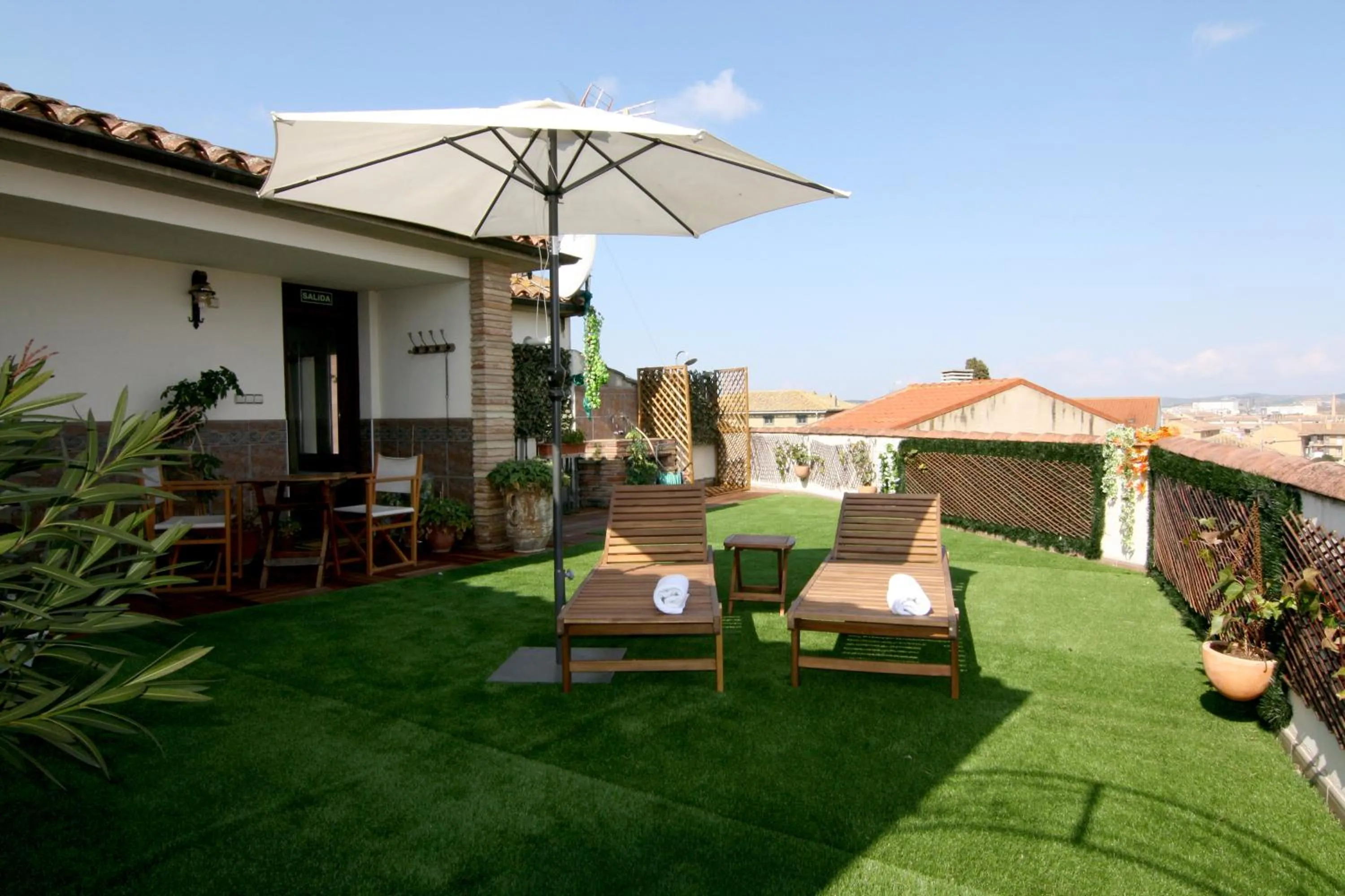 Balcony/Terrace in Hotel Merindad de Olite