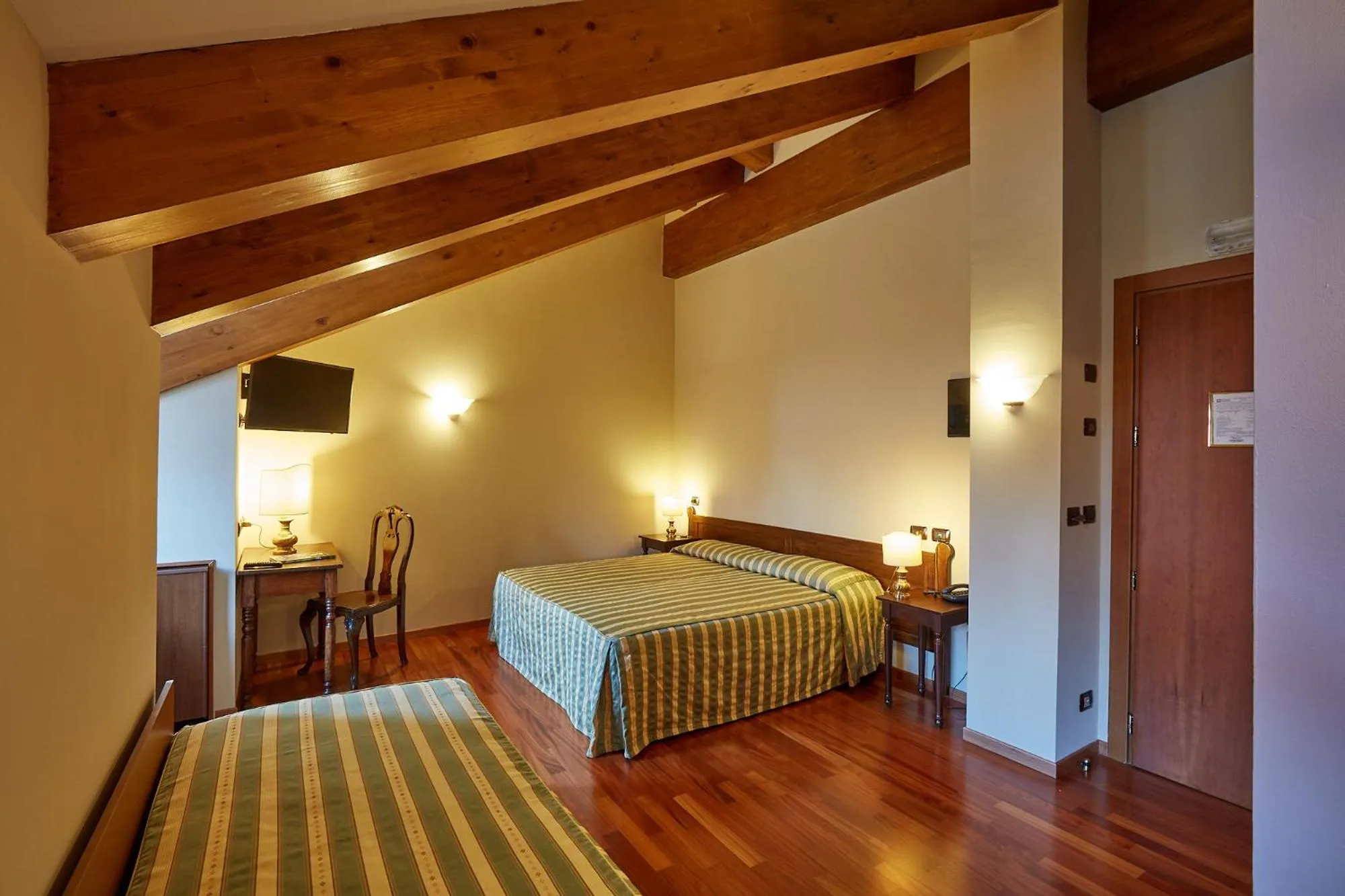 Bed in Liberty Hotel