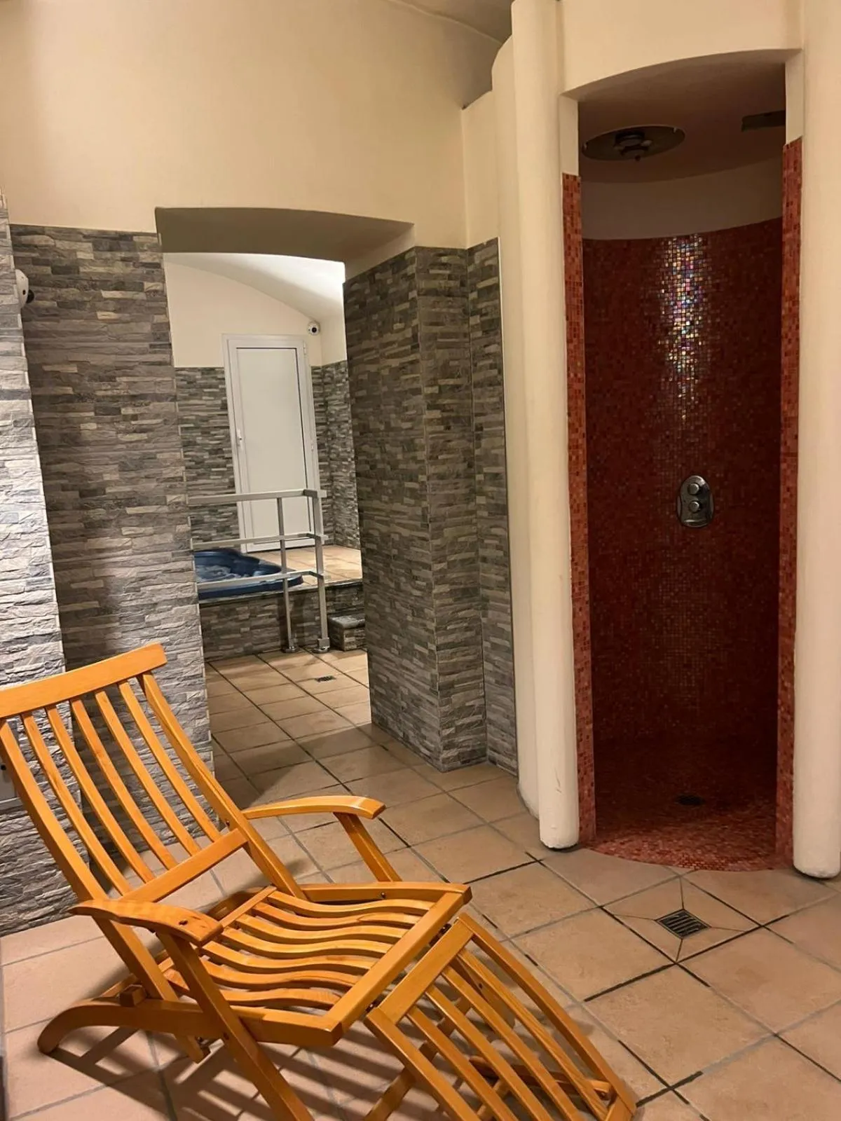 Living room in Liberty Hotel