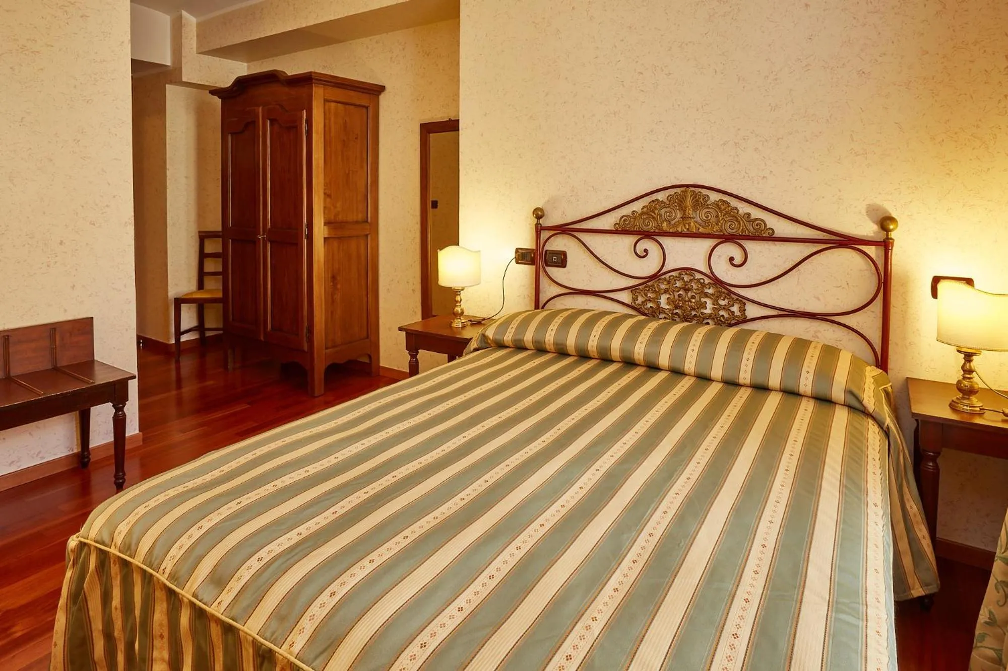 Bed in Liberty Hotel