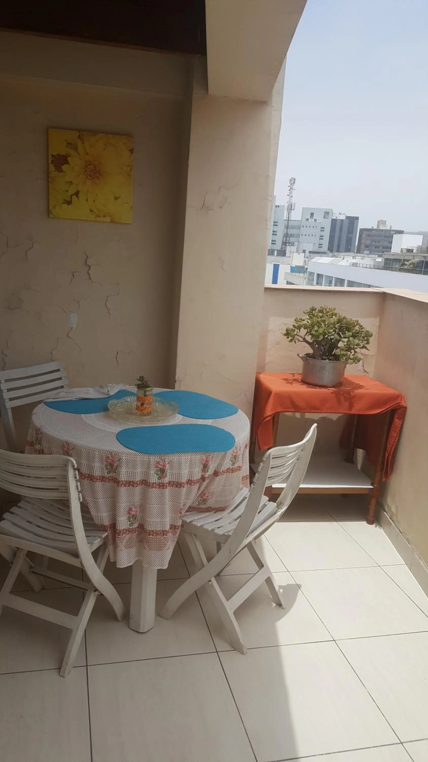 Balcony/Terrace in Suite Service Apart Hotel