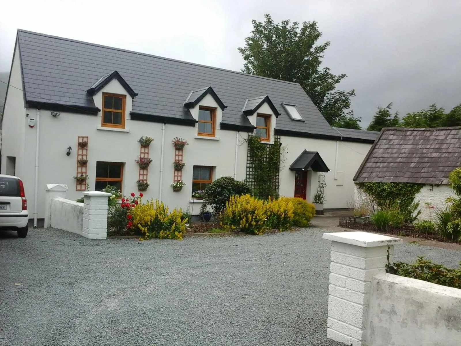 Facade/entrance in The Glen Farmhouse