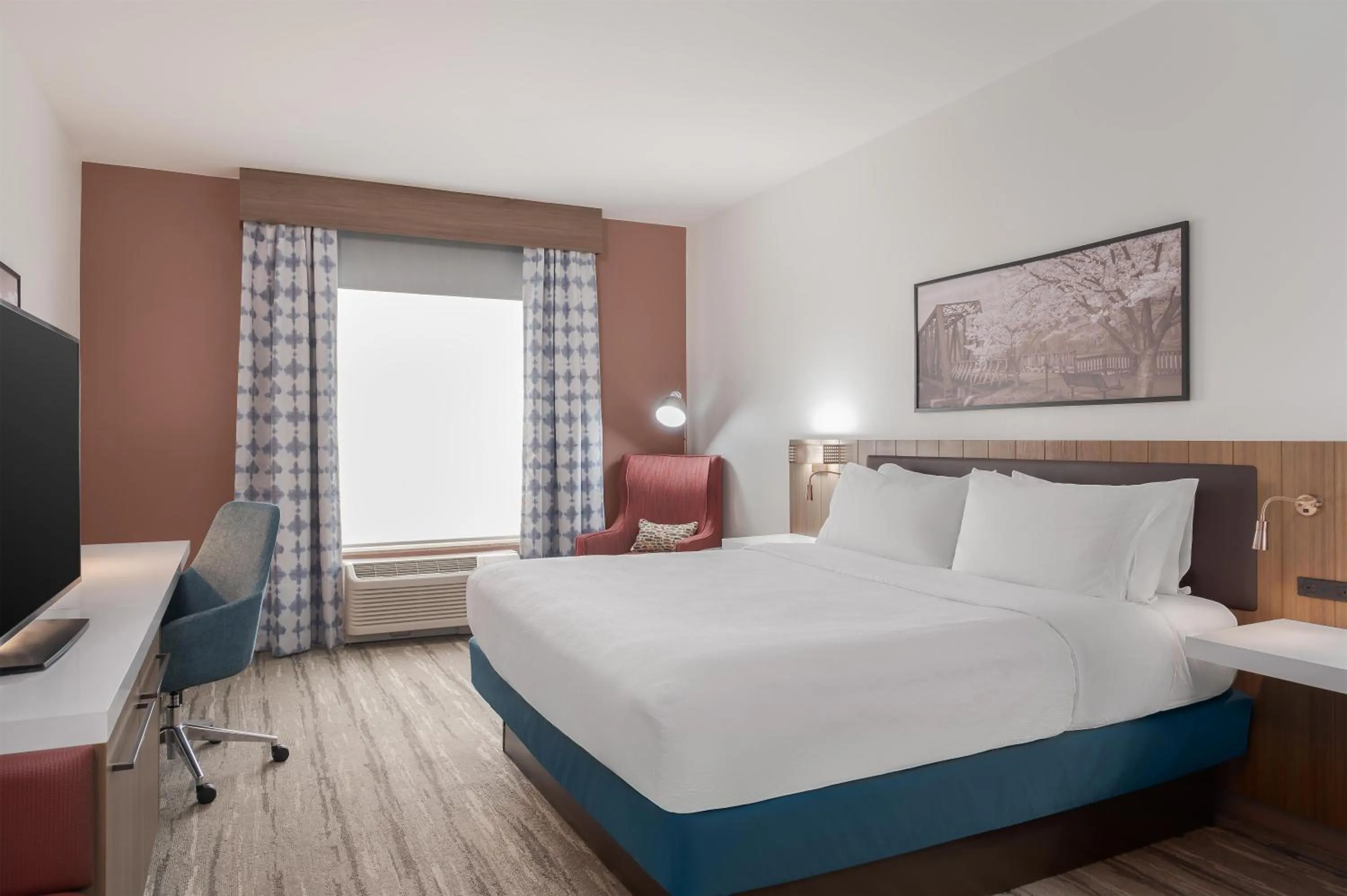 Bed in Hilton Garden Inn Morgantown