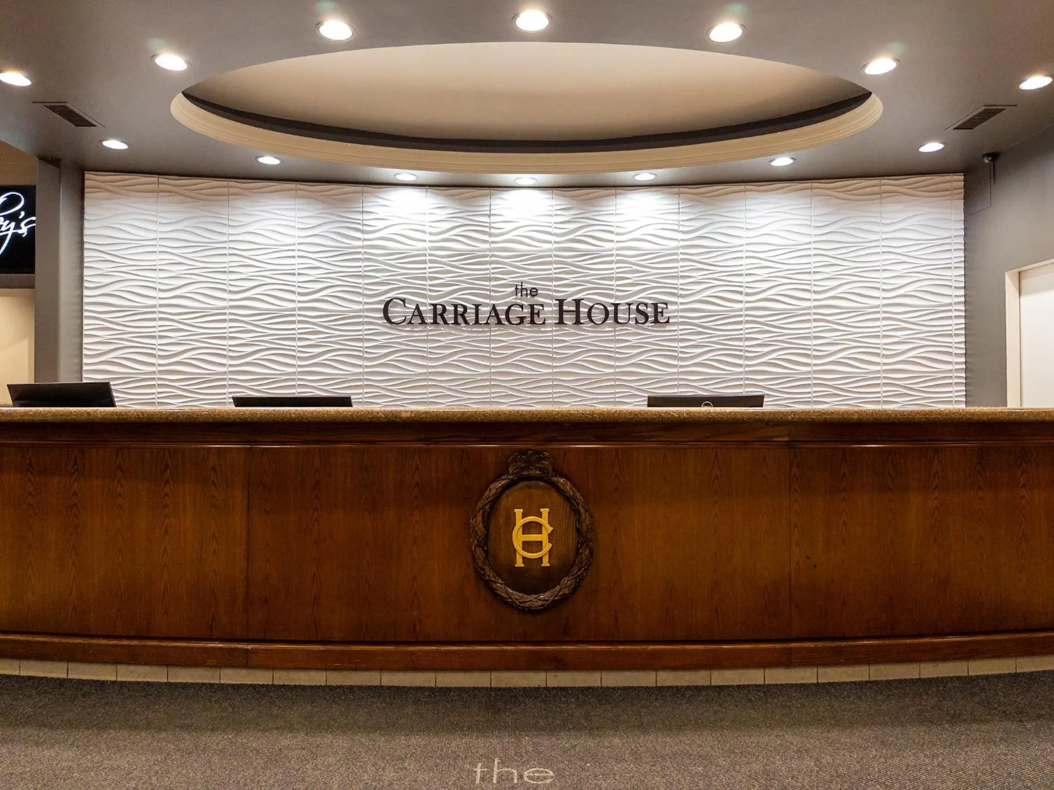 Lobby or reception in Carriage House Hotel and Conference Centre