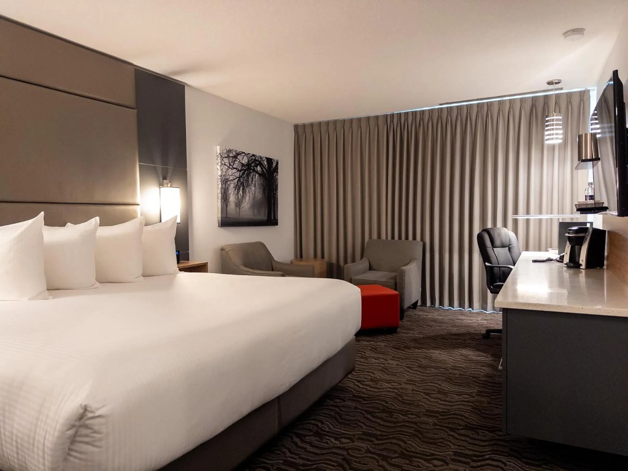 TV and multimedia, Bed in Carriage House Hotel and Conference Centre