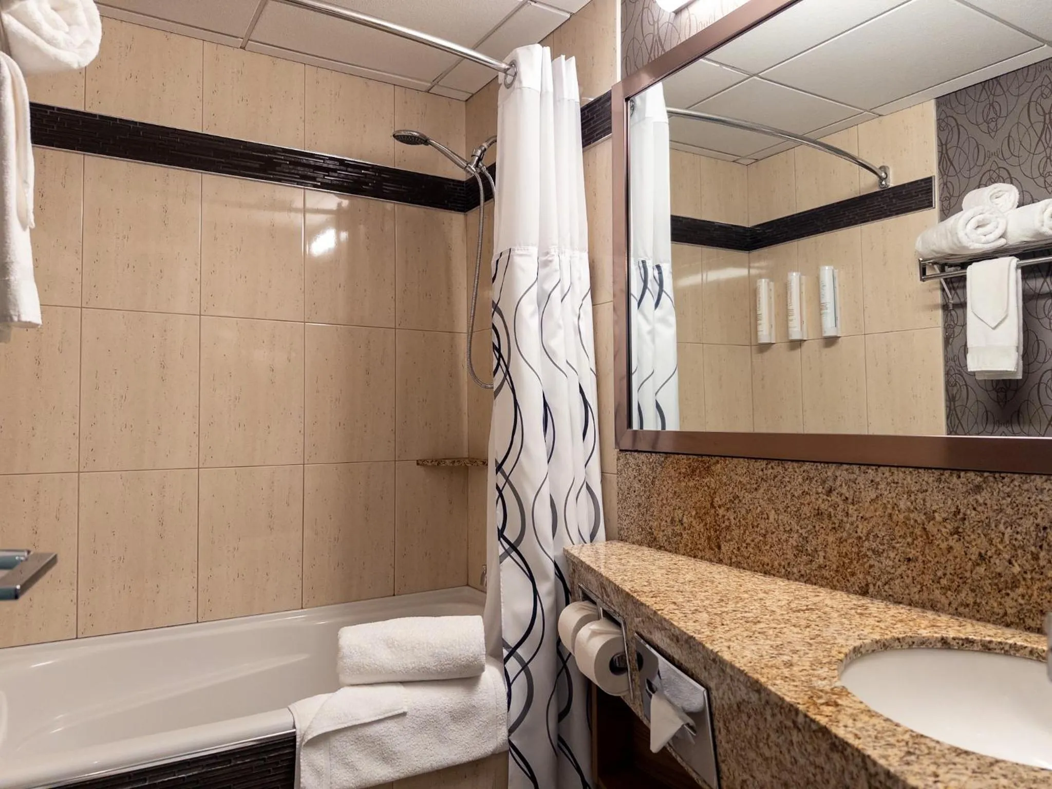 Shower in Carriage House Hotel and Conference Centre