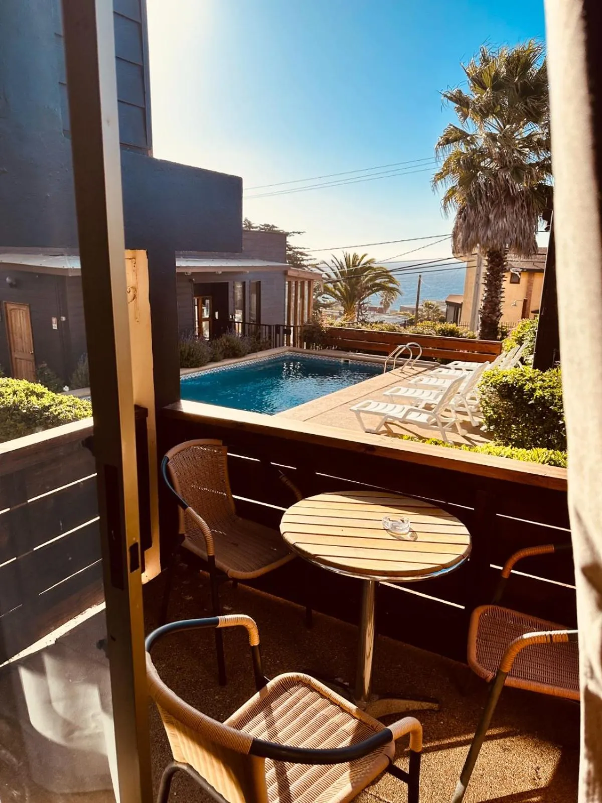 Garden view in Blumen Hotel