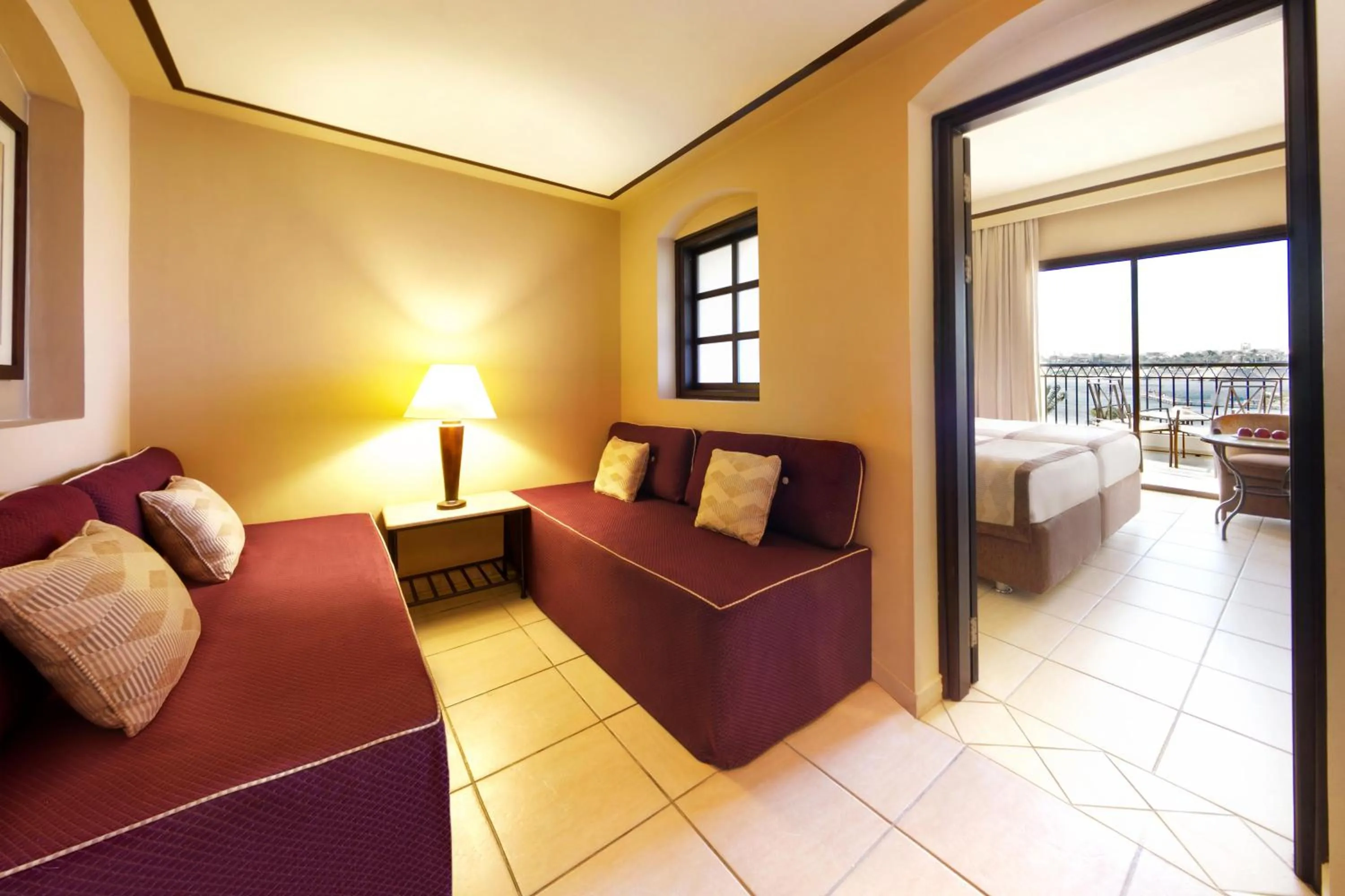 Photo of the whole room, Bed in JAZ Lamaya Resort