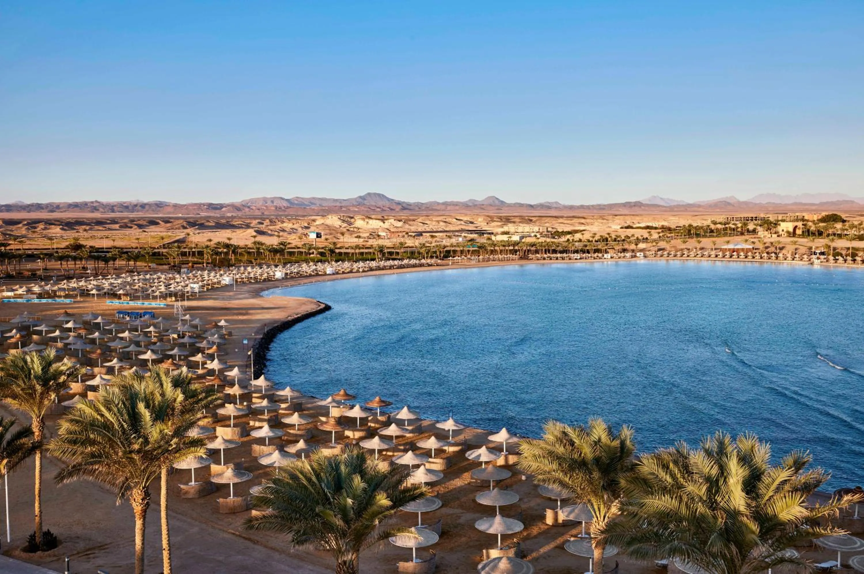 Beach in JAZ Lamaya Resort