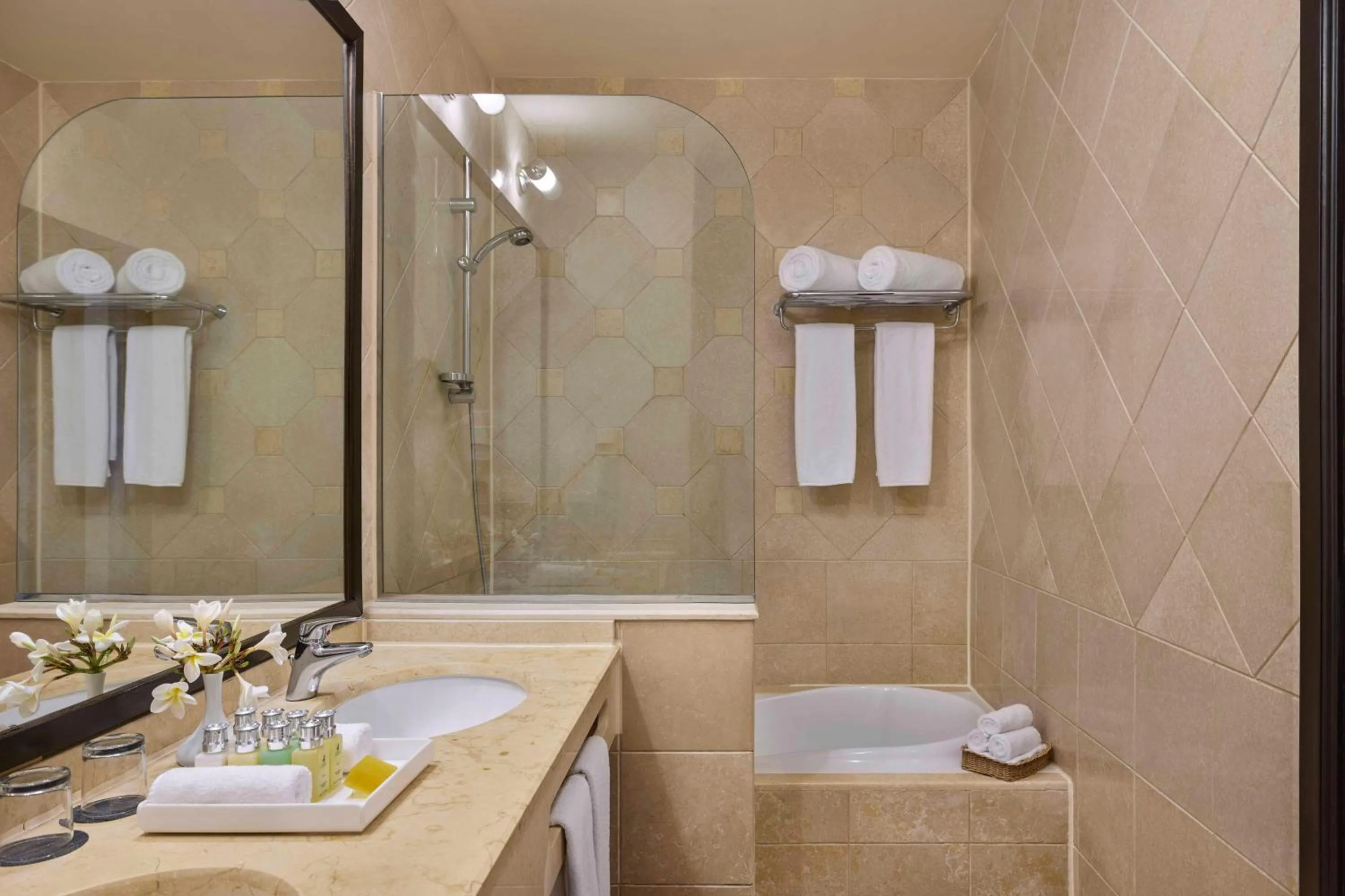 Bathroom in JAZ Lamaya Resort