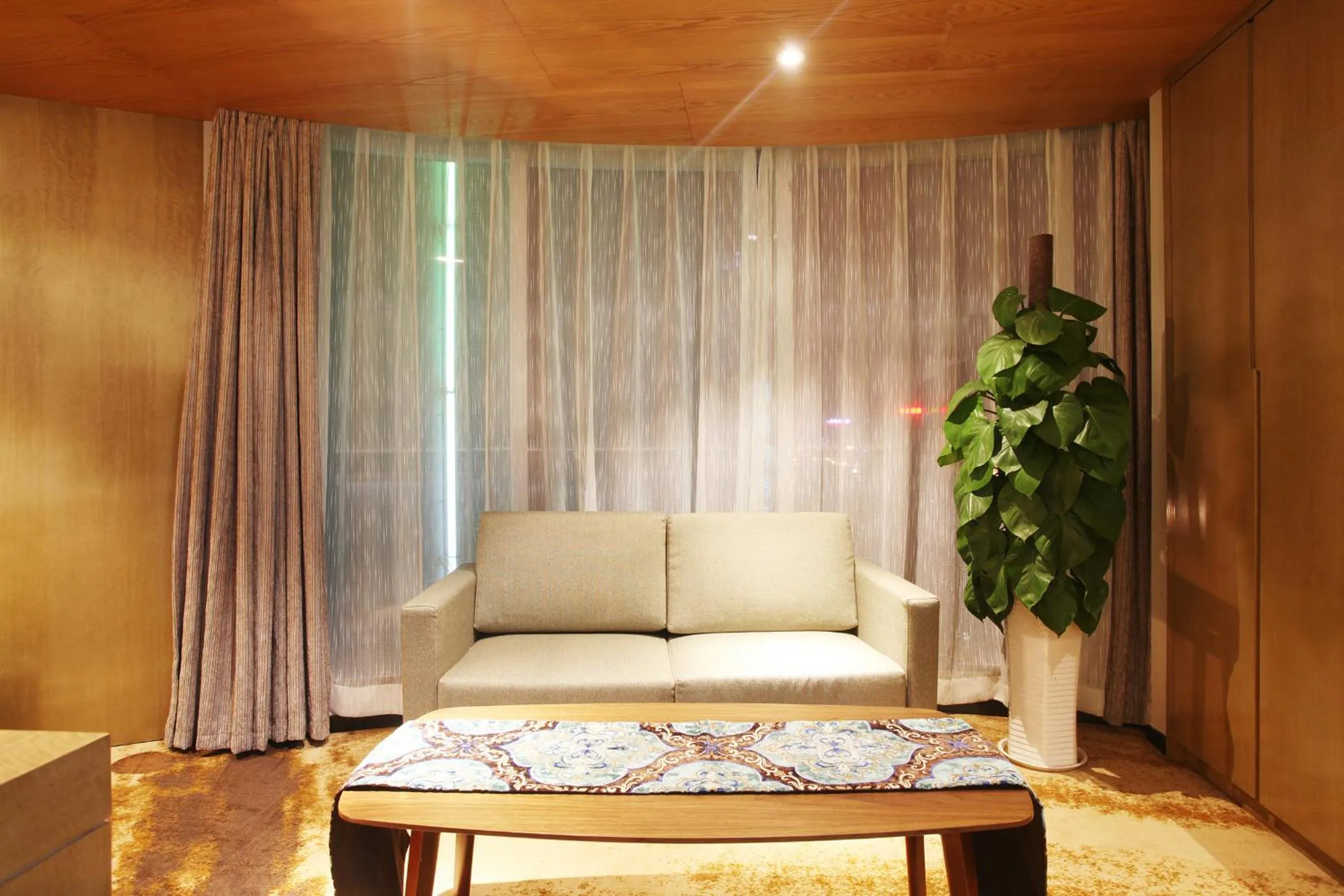 Decorative detail in Xi'an Peace Arch Hotel