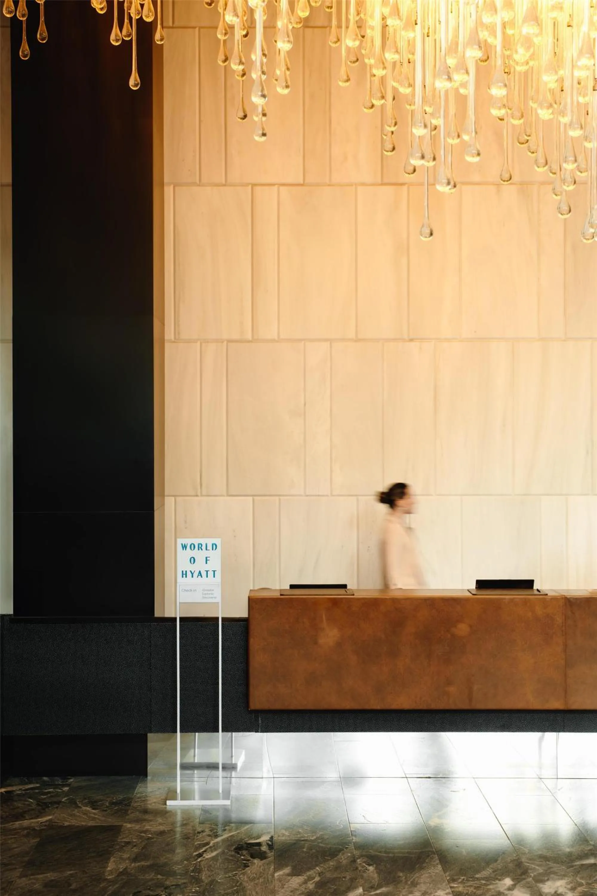Lobby or reception in Grand Hyatt Athens
