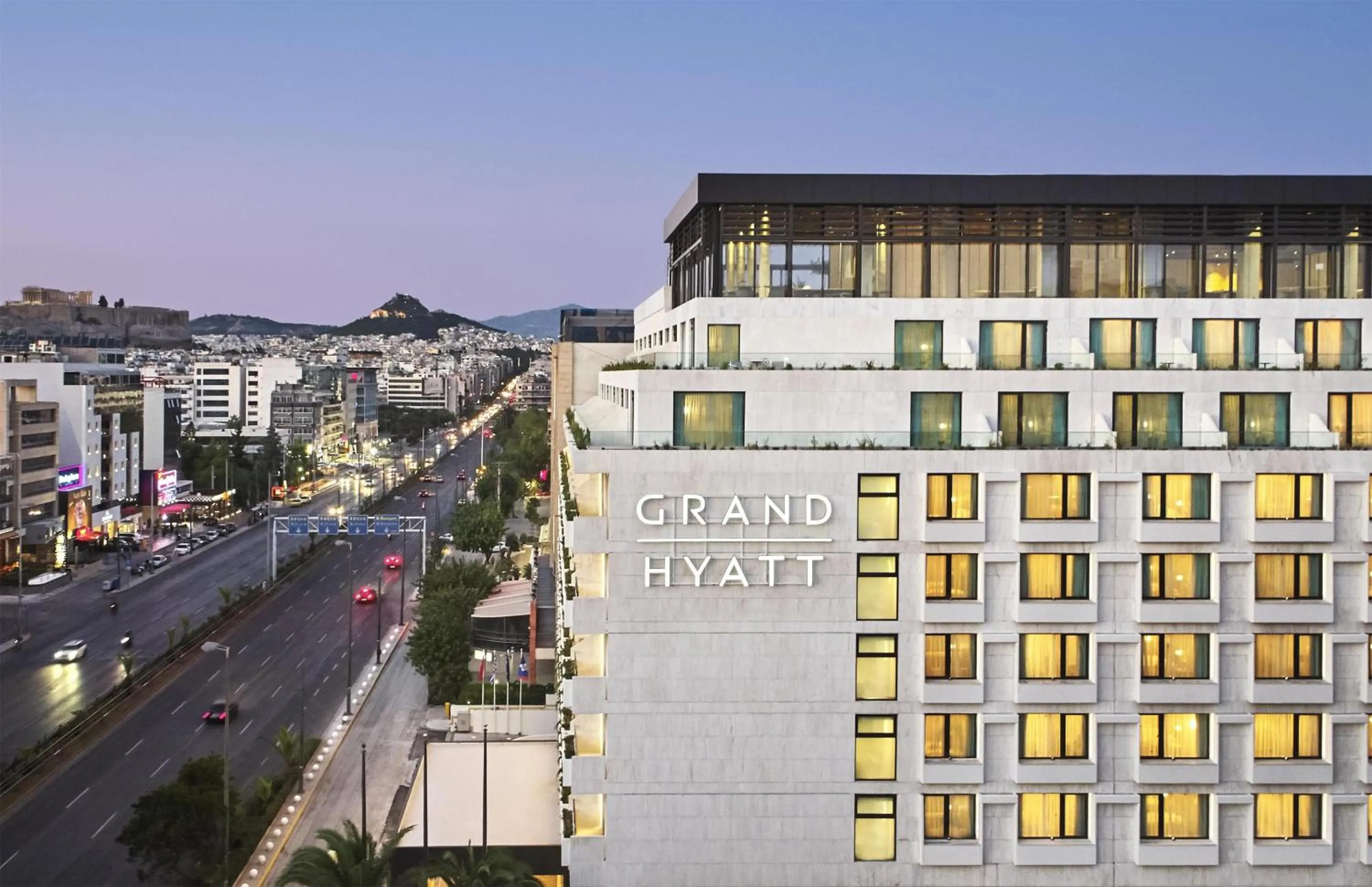 Property building in Grand Hyatt Athens