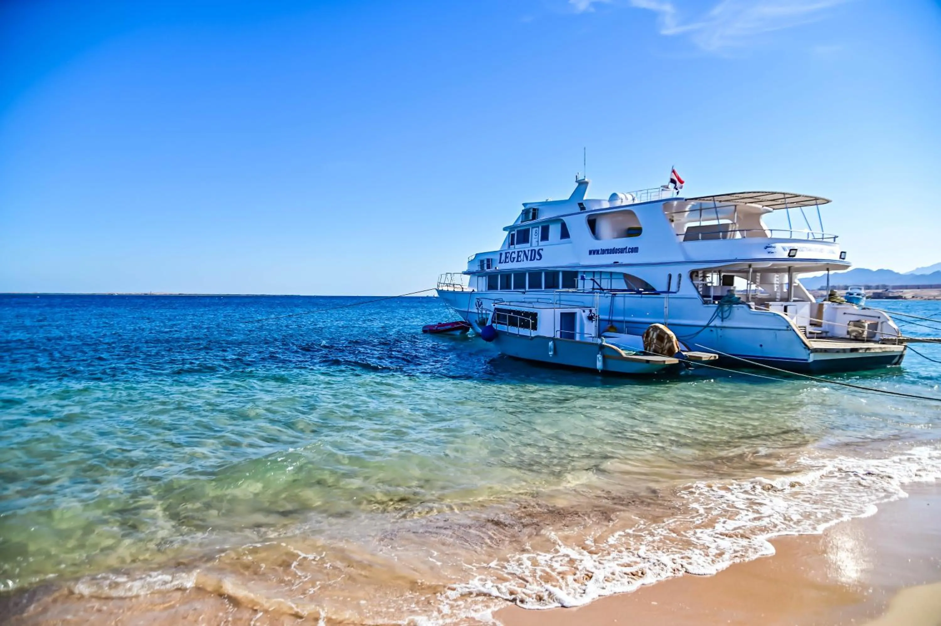 Sea view in Eagles Paradise Abu Soma Resort