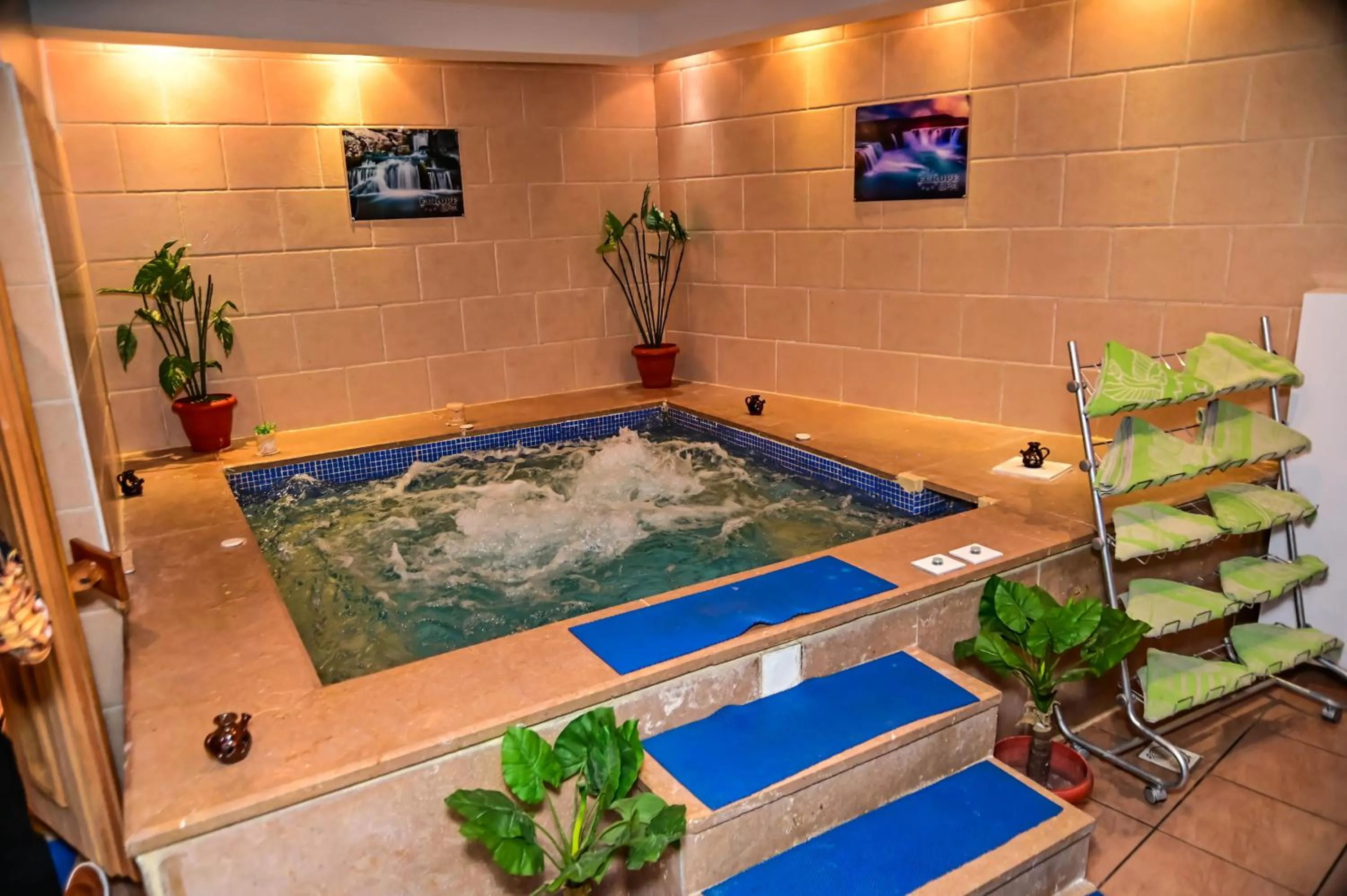 Hot Spring Bath in Eagles Paradise Abu Soma Resort