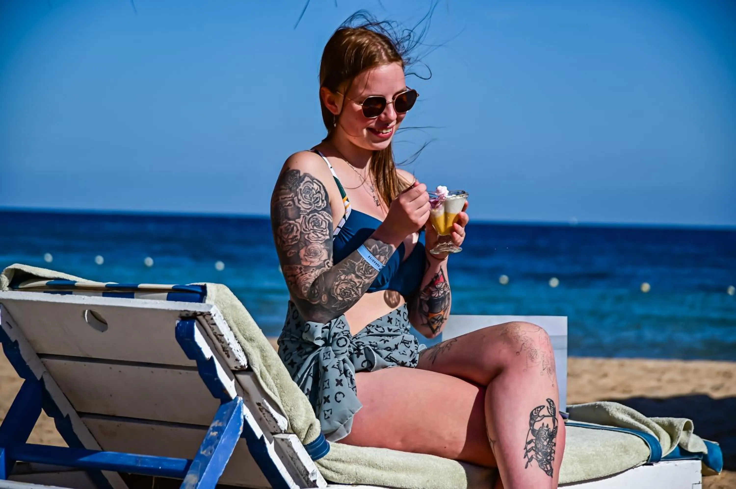 Beach in Eagles Paradise Abu Soma Resort