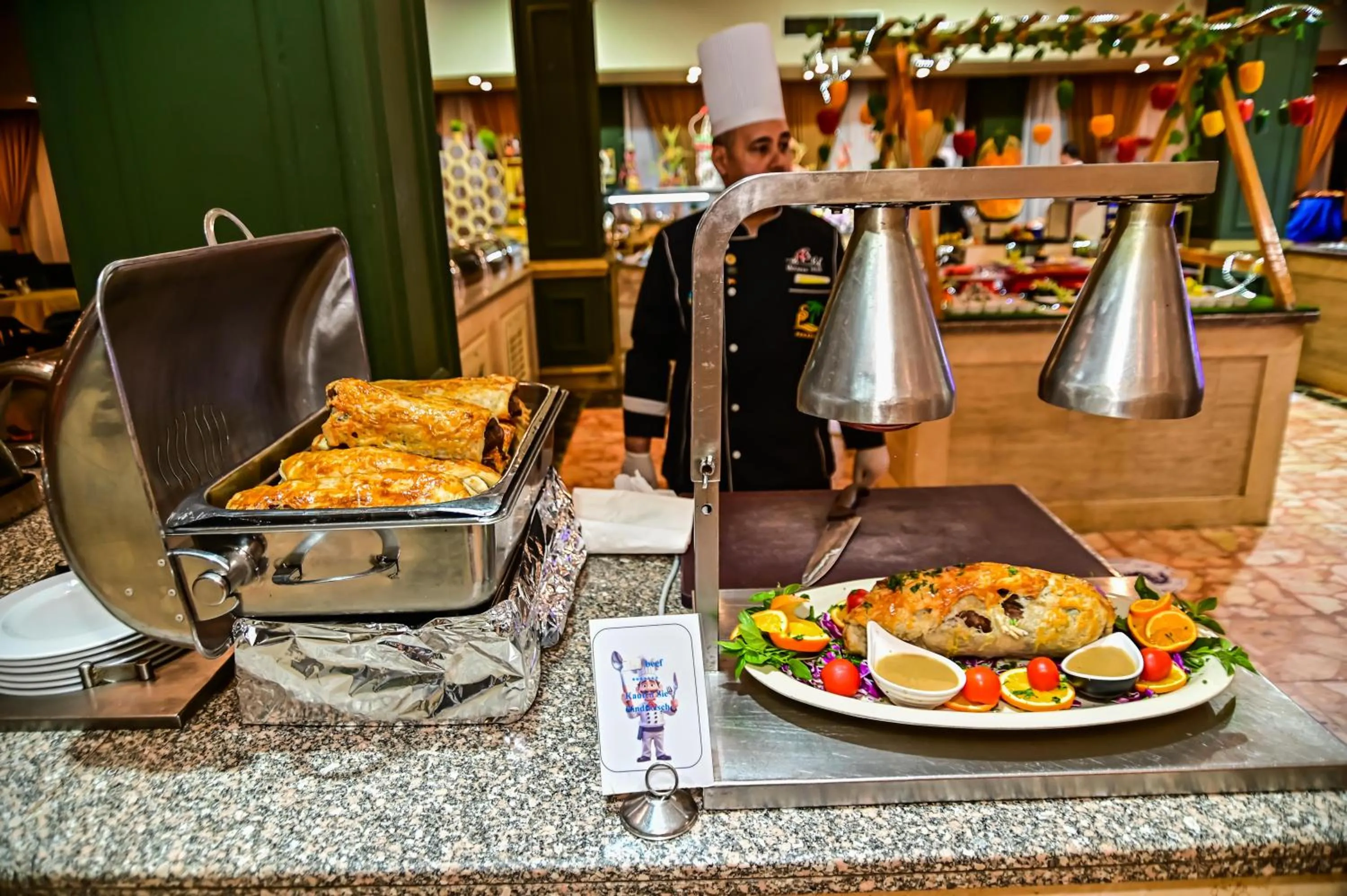 Dinner in Eagles Paradise Abu Soma Resort