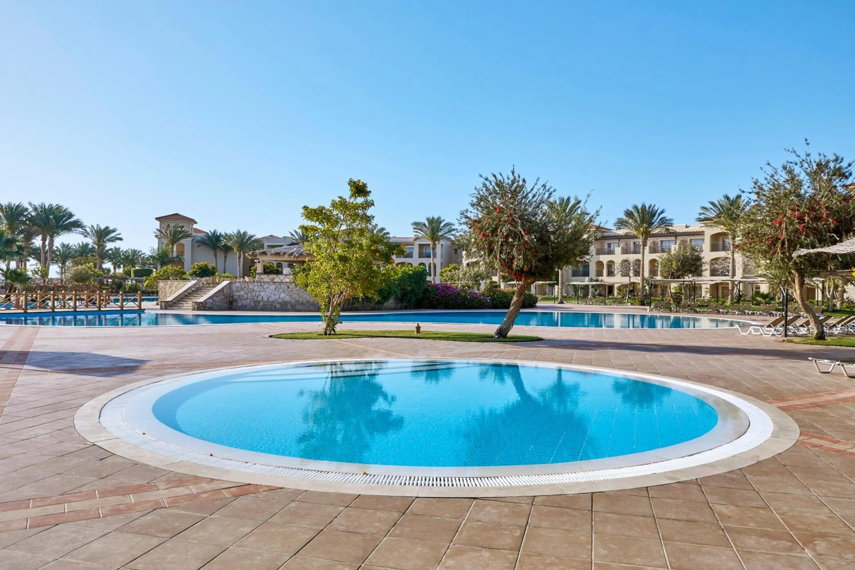 Swimming pool in JAZ Mirabel Resort