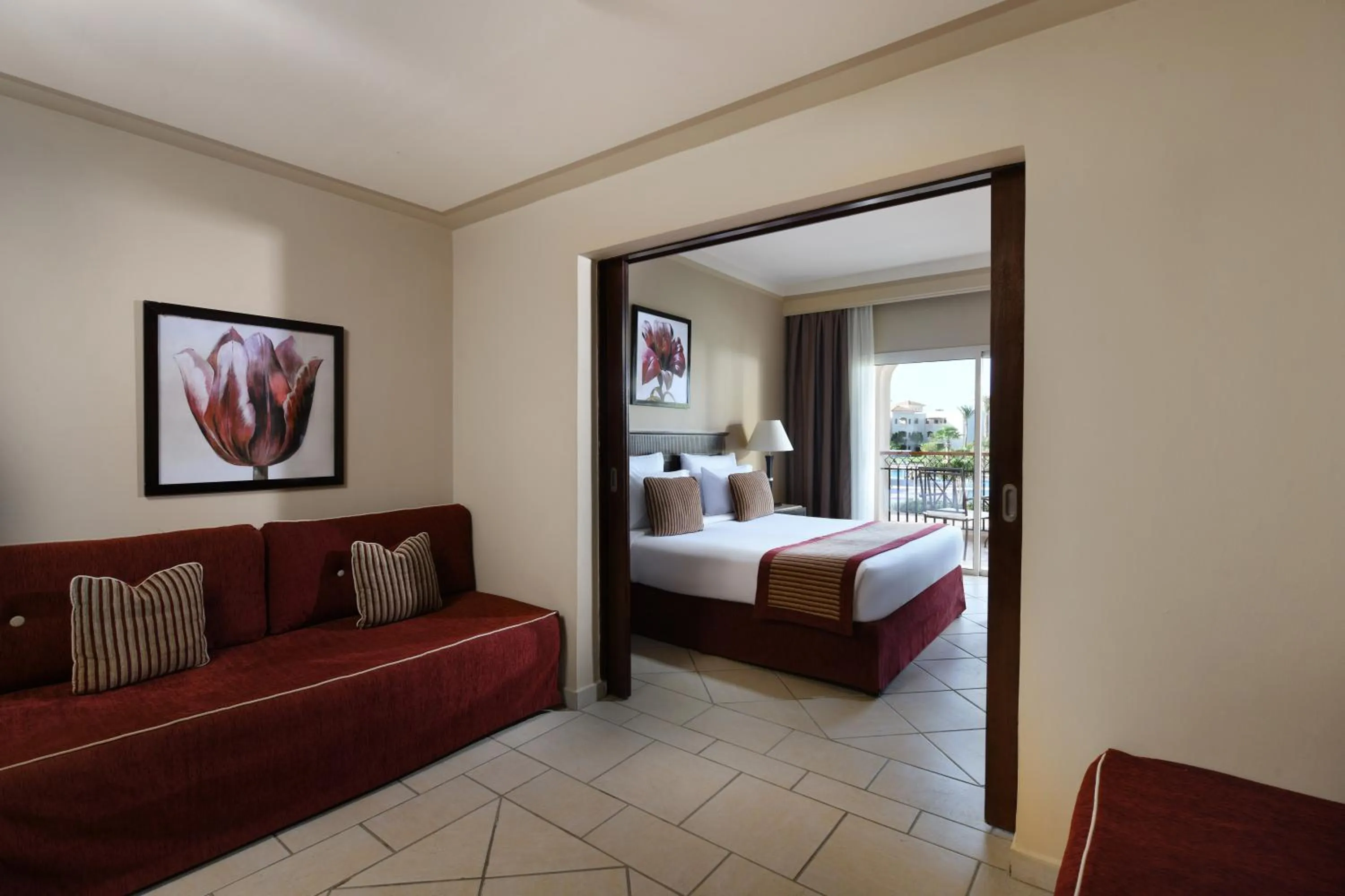 Photo of the whole room, Bed in JAZ Mirabel Resort