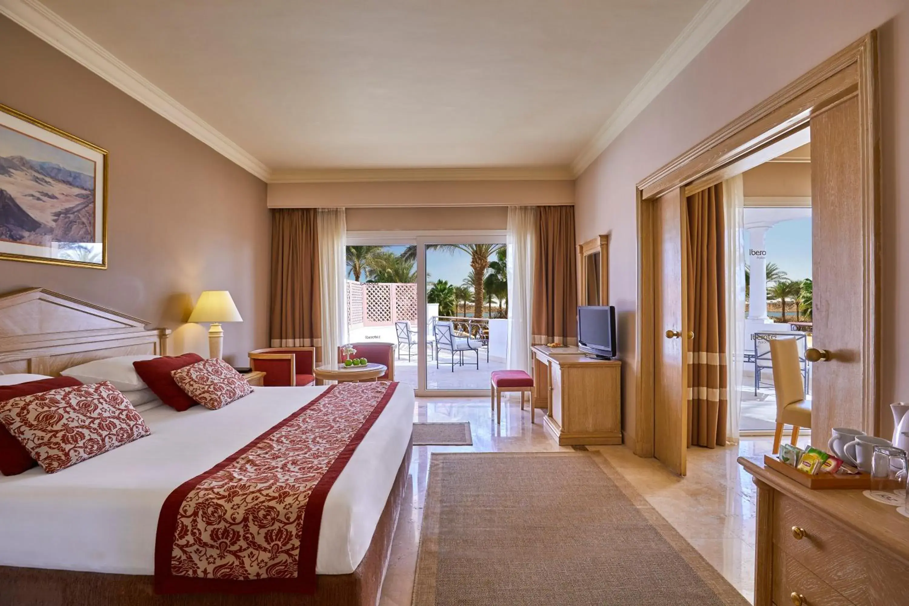 Executive Suite Queen or Twin Bed Sea View in Iberotel Palace - Adults Friendly 16 Years Plus Executive Suite Queen or Twin Bed Sea View in Iberotel Palace - Adults Friendly 16 Years Plus