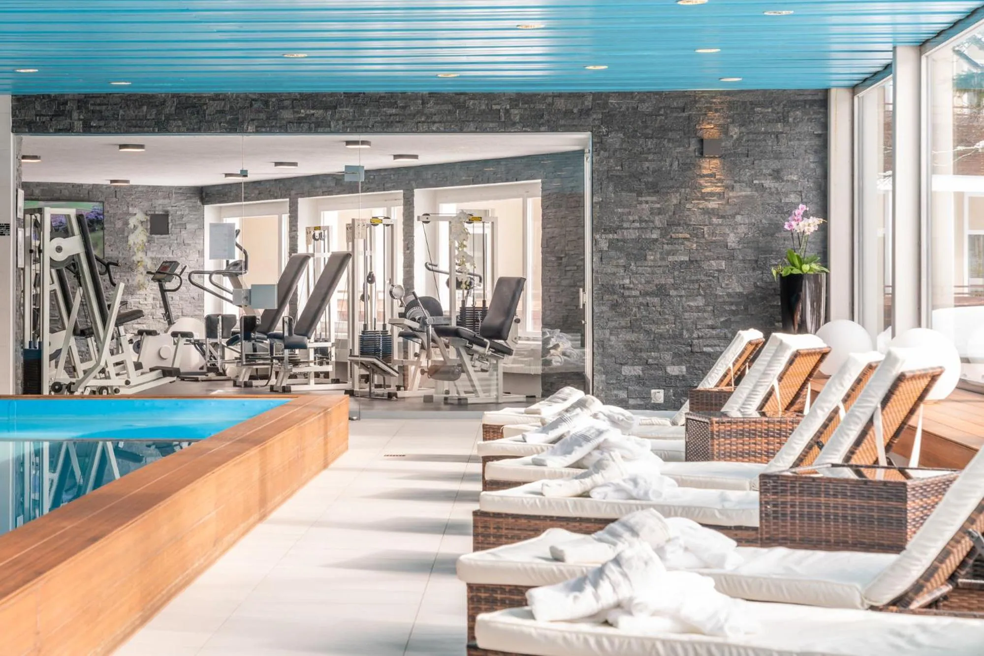 Fitness centre/facilities in Hotel Europe