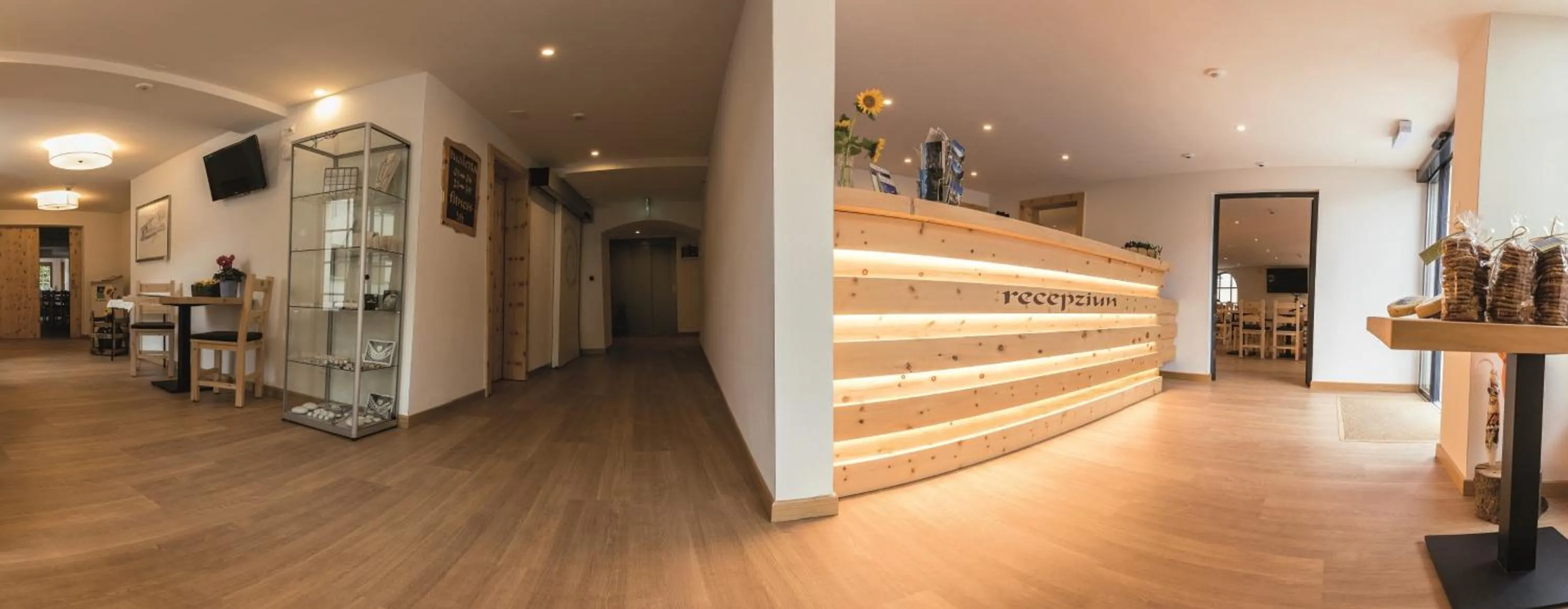 Lobby or reception in Hotel Helvetia