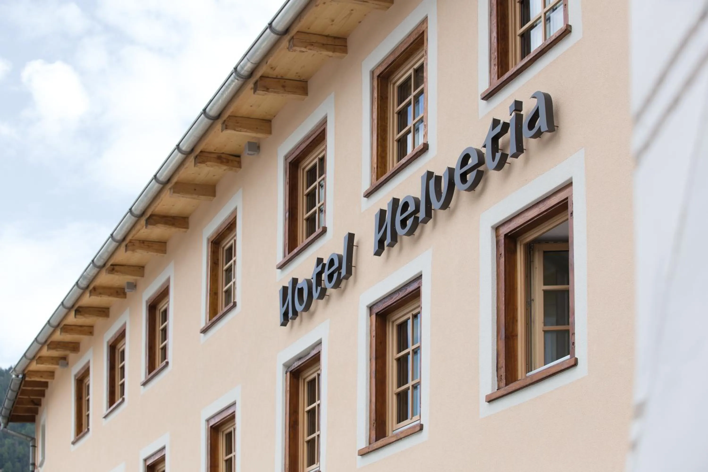 Facade/entrance in Hotel Helvetia