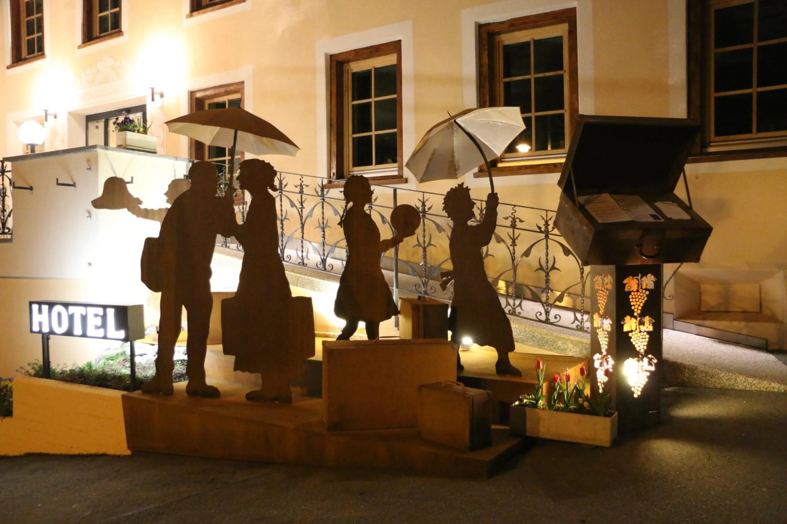 Facade/entrance in Hotel Helvetia