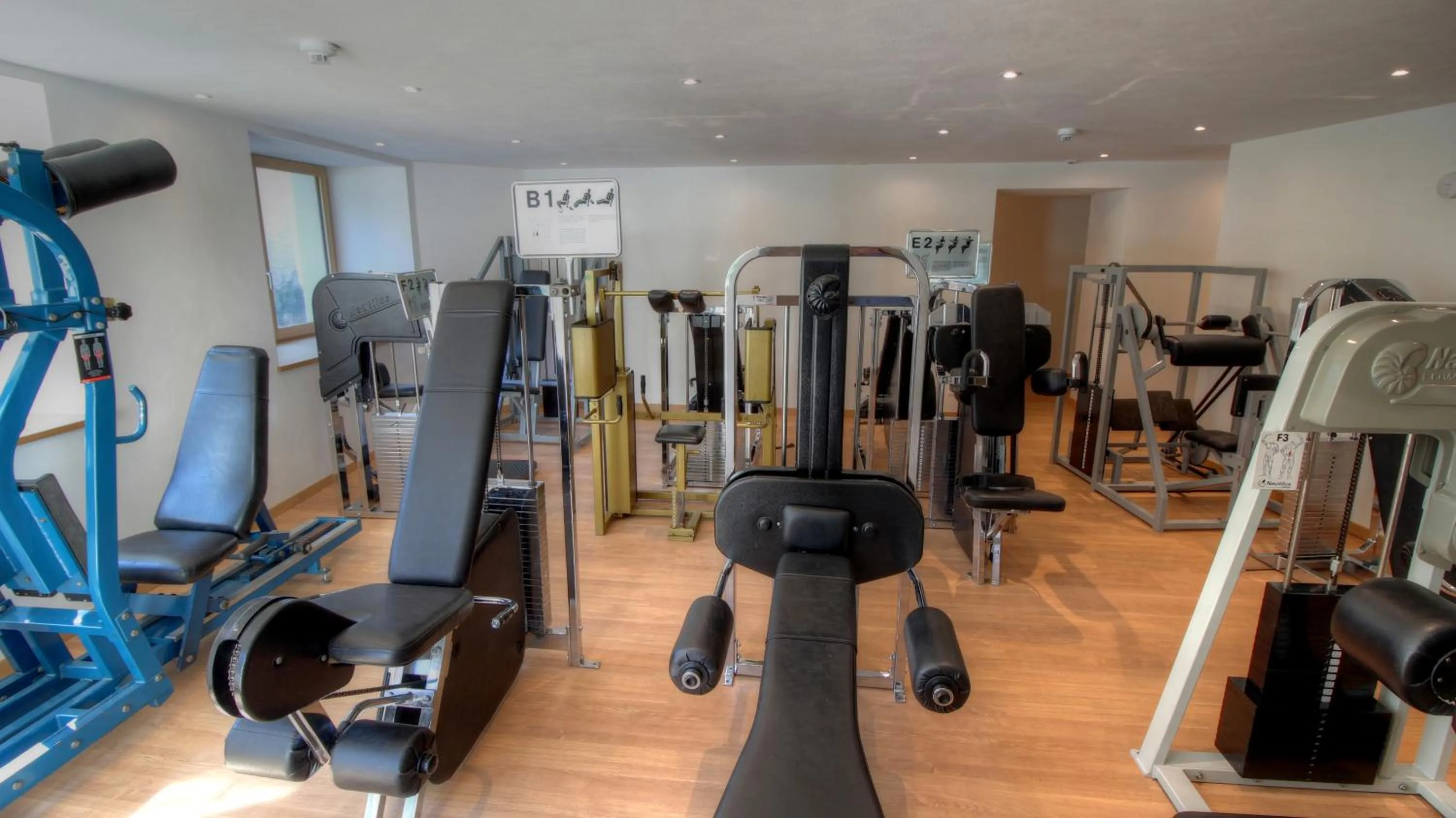 Fitness centre/facilities in Hotel Helvetia