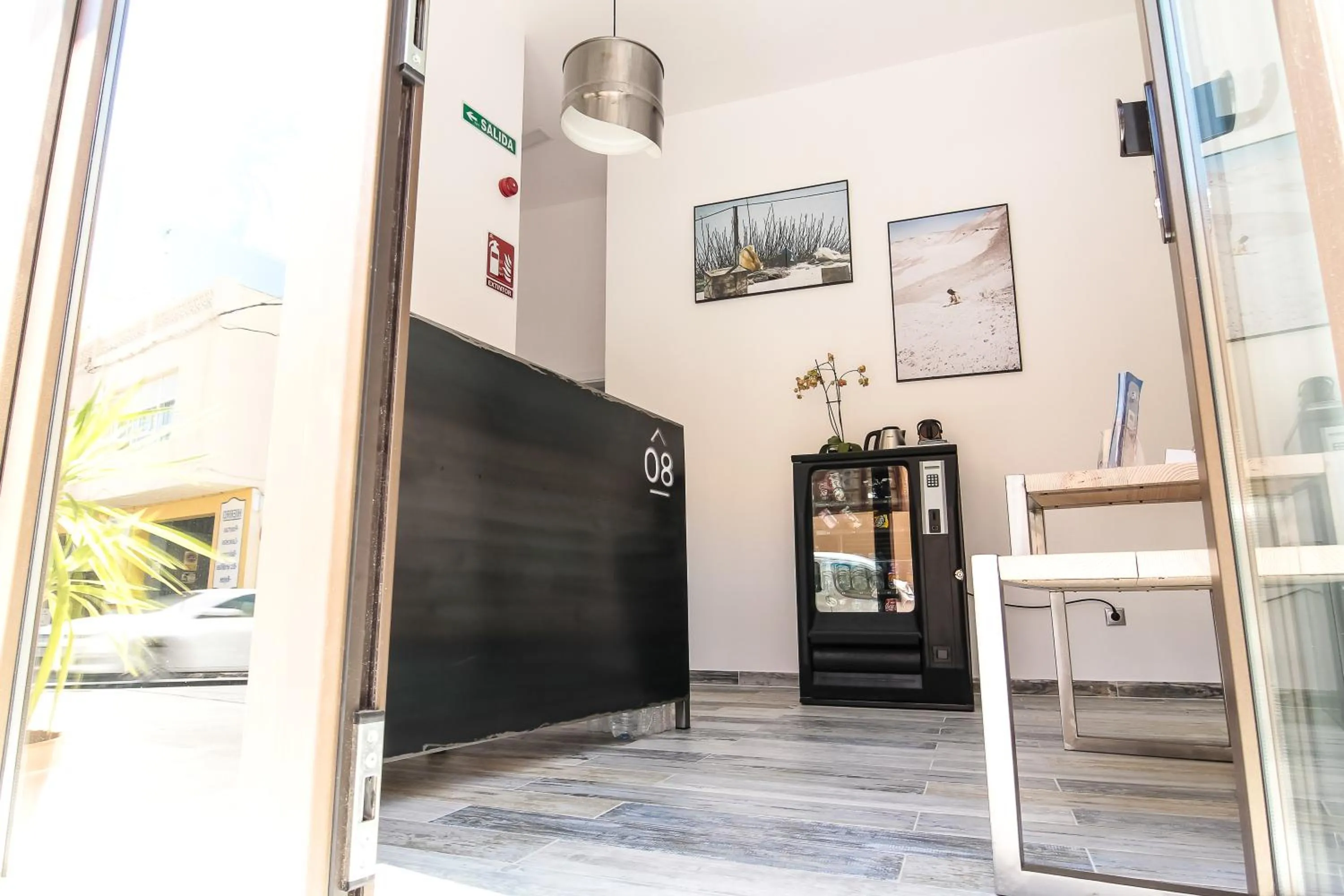 Lobby or reception in The 8 Rooms House