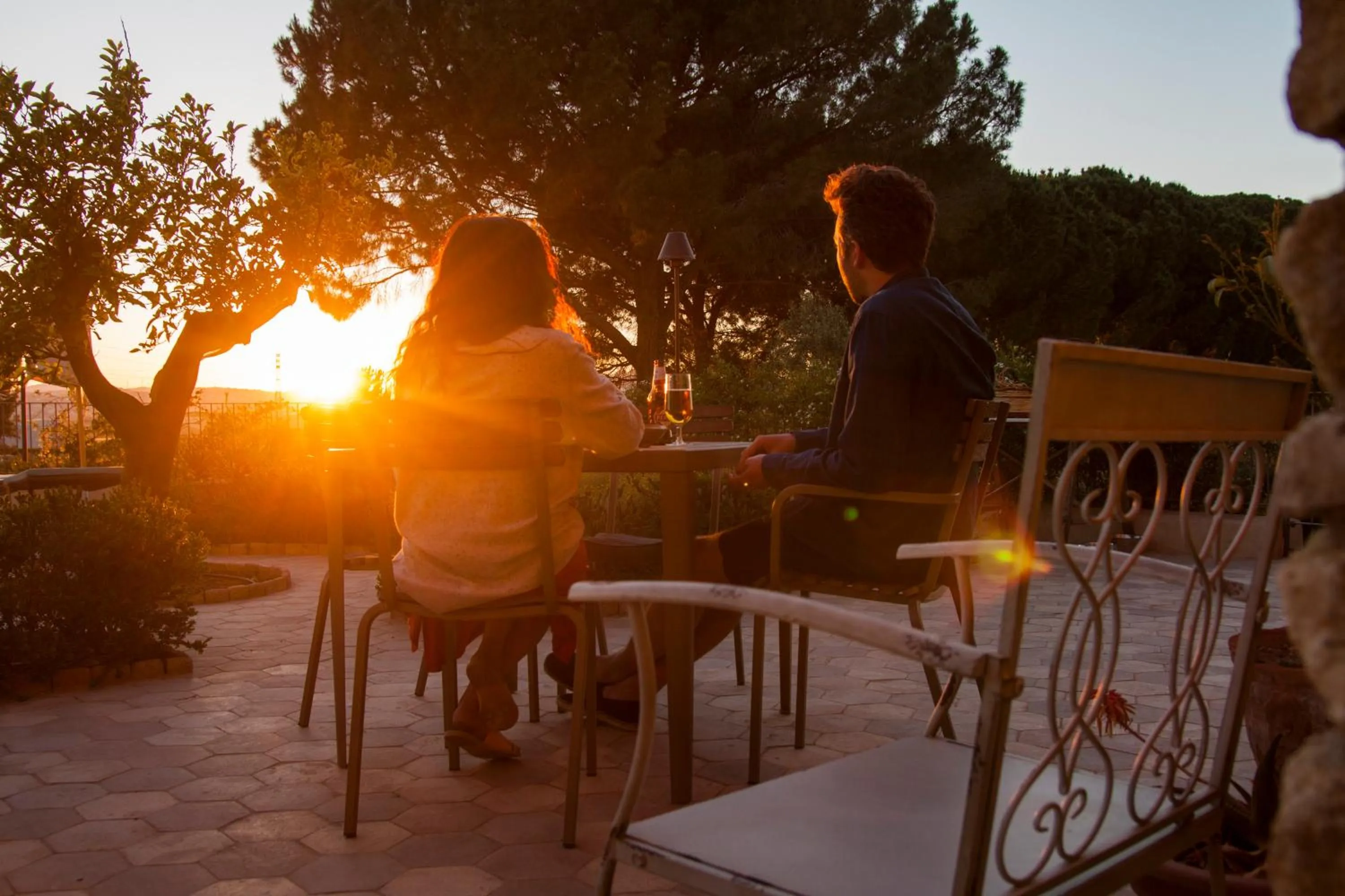 Sunset in Resort Fontes Episcopi