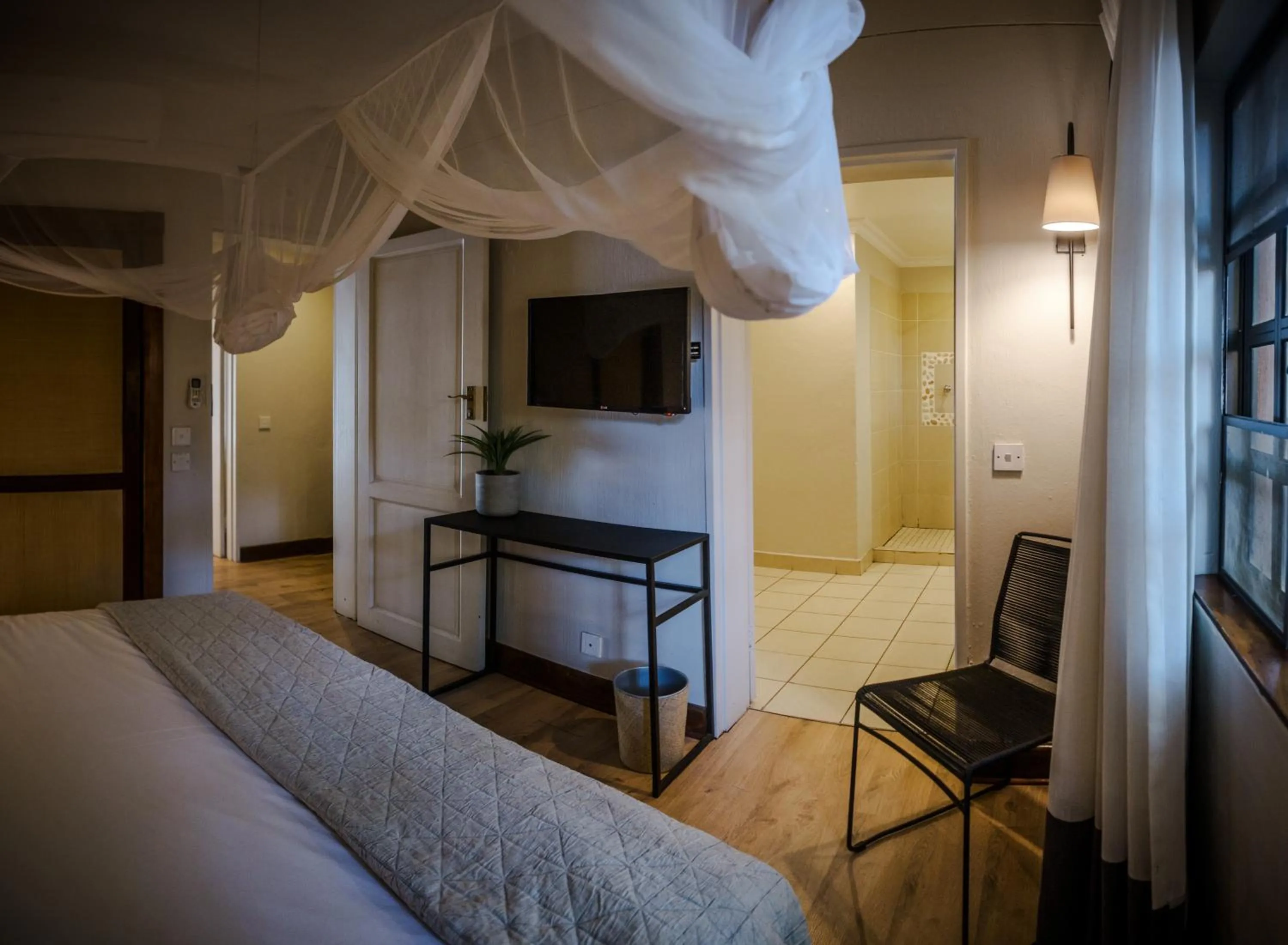 Bedroom in Chobe Marina Lodge