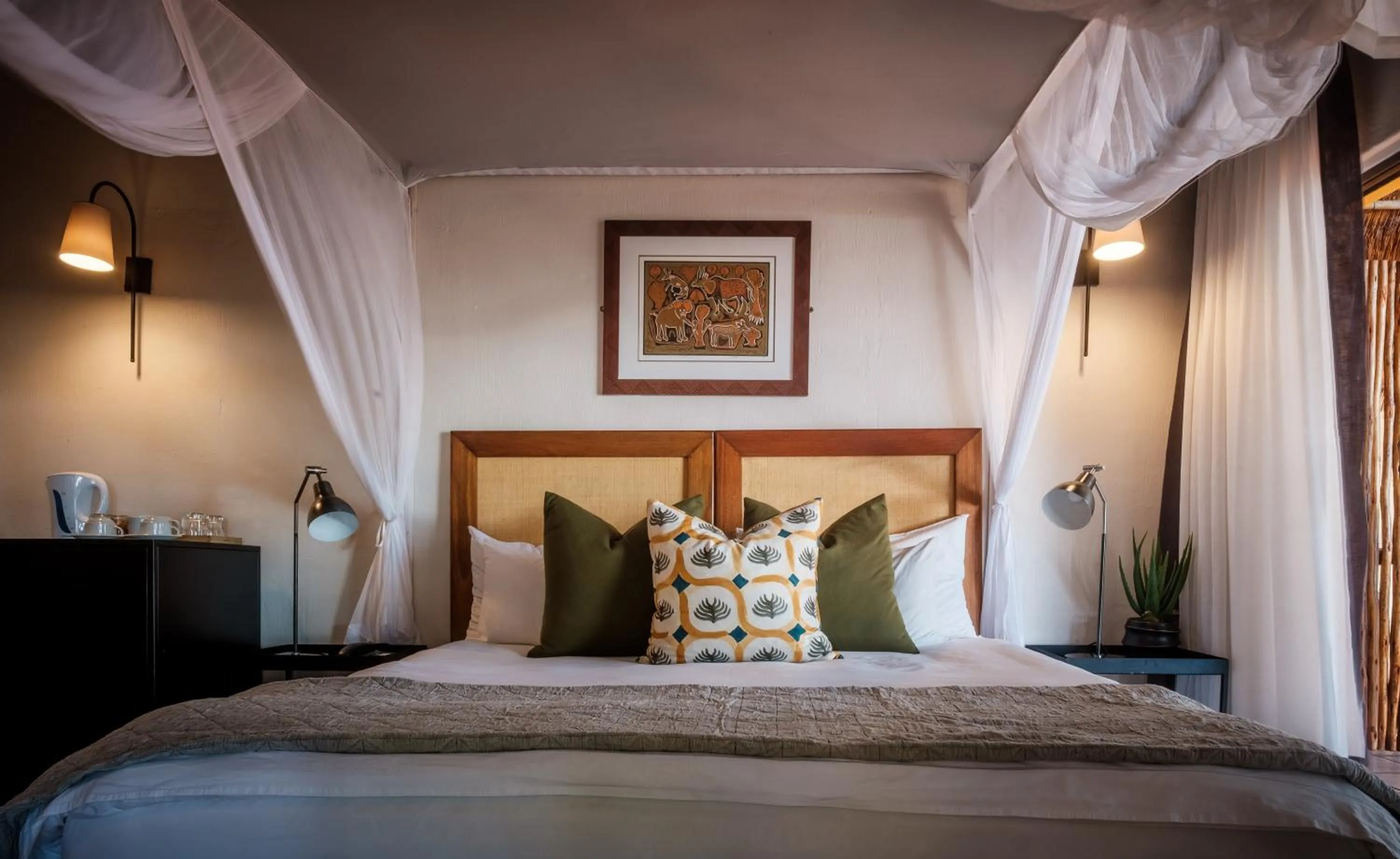 Bedroom in Chobe Marina Lodge