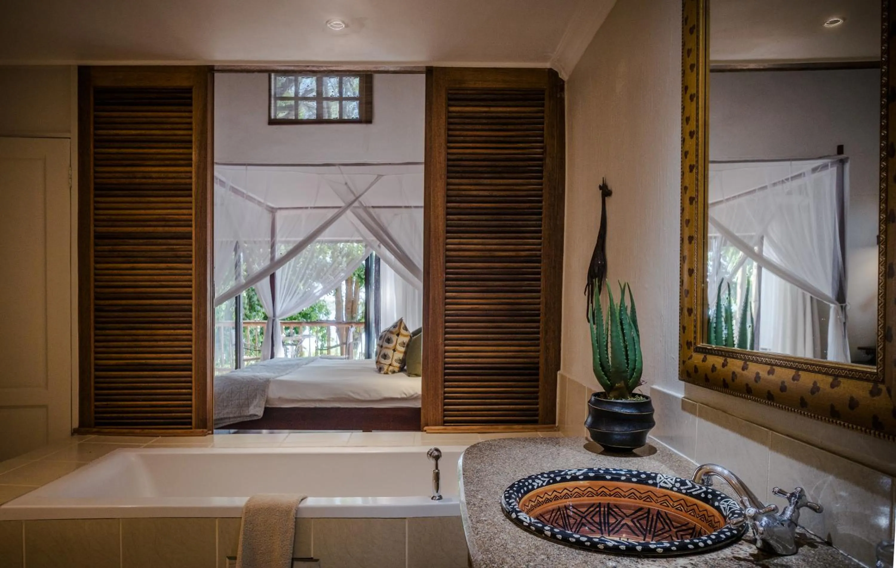 Bathroom in Chobe Marina Lodge